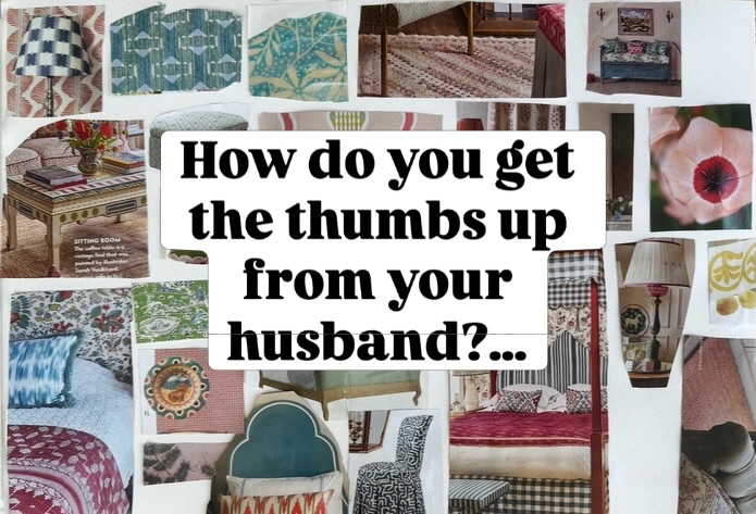 This is often a massive hurdle to decorating your home…
One of you is raring to go, the other is holding on to the purse strings or in a panic mode about pink and you can’t quite agree on anything - sound familiar?
This is such a common problem and yet so easy to resolve.
When I was asked to create the master bedroom scheme for this fab couple, my first step was getting them to sit down and create a moodboard together.
This then provided the perfect springboard for the whole scheme and no one was blind-sided or panicked by the result!
If you’re stuck in a rut then this simple consultation could be just the ticket.
Comment GOODMOOD BOARD and I’ll send you all the options 😊
moodboard
moodboard aesthetic
colour consultant
colour consultation
colour psychology
Surrey interior designer