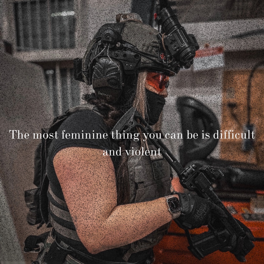 “The most feminine thing you can be is difficult and violent” ✊
Swipe for my fave replicas from last months content day at @bztacticaluk ✨
Pic 1: KWA APT GT GBB
Pic 2: KWA LUCY-4
Pic: Raven Evolution EVO Prowler CQB M4
Shoutout to my content partners! ❤️🔥
•
BELT & KYDEX: @deadly_customs
Use code ‘femmefatale’ for 10% off 🥵
www.deadlycustoms.co.uk
•
🇬🇧 STORE: @bztacticaluk
Use code FF5 for 5% off
www.bztactical.co.uk
•
🔋 Powered by: @rebelprecision
•
😮💨 HPA: @wolverineairsoftofficial
•
#airsoft #airsofting #airsoftcommunity #airsoftuk #femmefataleairsoft