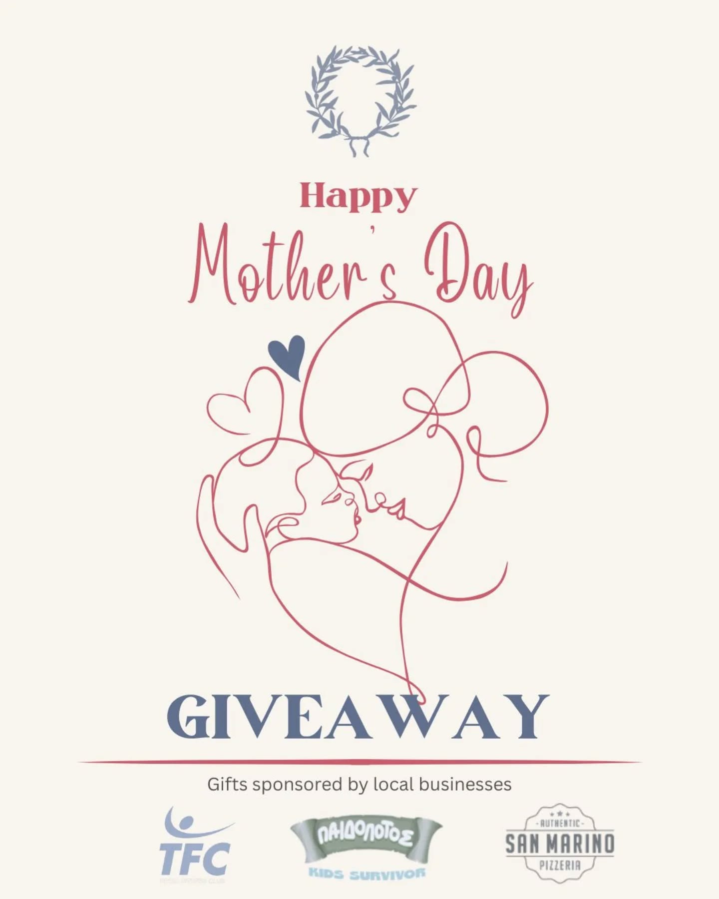 💙 Mother’s Day Giveaway 💙
Με αφορμή τη Γιορτή της Μητέρας, το WeLoveMarathon μαζί με αγαπημένες local επιχειρήσεις του Μαραθώνα χαρίζουν δώρα σε 9 τυχερούς!
Για να λάβεις μέρος:
1️⃣ Follow @welovemarathon
2️⃣ Follow την επιχείρηση που σου χαρίζει το δώρο που θες: @total_fitness_club_neasmakris
, @paidopotos_ , @san_marinopizzeria2025
3️⃣ Tag ένα άτομο που θα ήθελες να κερδίσει μαζί σου (ιδανικά ένα ταγκ αφιέρωσε στη μαμά σου 💙)
✨
Τα δώρα του giveaway:
🎁 3 μηνιαίες συνδρομές γυμναστηρίου από το @total_fitness_club_neasmakris
• 1 premium με όργανα & ομαδικά προγράμματα (Zumba, pilates, yoga, cross, functional & Reformer)
• 1 συνδρομή με όργανα & ομαδικά (Zumba, pilates, yoga, cross, functional)
• 1 συνδρομή για όργανα
🎁3 οικογενειακά πακέτα από τον @paidopotos_
•Δωρεάν είσοδος για οικογένεια με 2 παιδιά με κέρασμα 2 χυμούς και 2 καφέ
•Δωρεάν είσοδος για οικογένεια με 2 παιδιά με κέρασμα 2 χυμούς και 2 cocktail
•Δωρεάν είσοδος για οικογένεια με 2 παιδιά με κέρασμα 2 χυμούς, και 2 πίτσες με 4 αναψυκτικά
🎁 3 γευστικές εμπειρίες από το new entry @san_marinopizzeria2025
•Τραπέζι για 4 με δυο pizza, 1 σαλάτα & 1 πιάτο pasta με αναψυκτικά
•Τραπέζι για 2 με μια pizza, μια σαλάτα και δύο ποτήρια κρασί ή αναψυκτικά
•Delivery 1 pizza και ένα πιάτο pasta
📍Ο διαγωνισμός ολοκληρώνεται στις 24 Μαϊου και η 1η κλήρωση για τους 3 τυχερούς θα γίνει τη Δευτέρα 25/5, η 2η στις 27/5 και η 3η στις 29/5.
Οι νικητές θα ανακοινωθούν μέσω story & DM.
🌸 Μπορείς να λάβεις μέρος όσες φορές θες αρκεί κάθε φορά να ταγκάρεις @ άλλο άτομο. Δε χρειάζεται να κάνεις follow όλους τους λογαριασμούς - αρκεί να ακολουθήσεις το @welovemarathon και την εταιρεία που σου δίνει το δώρο σου. Αν σ ενδιαφέρουν και τα 3 δώρα τότε κάνε follow και τους 4 λογαριασμούς!
Καλή επιτυχία!
ΟΙ ΟΡΟΙ ΤΟΥ ΔΙΑΓΩΝΙΣΜΟΎ ΑΝΑΓΡΑΦΟΝΤΑΙ ΑΝΑΛΥΤΙΚΑ ΣΤΟ WWW.WELOVEMARATHON.GR