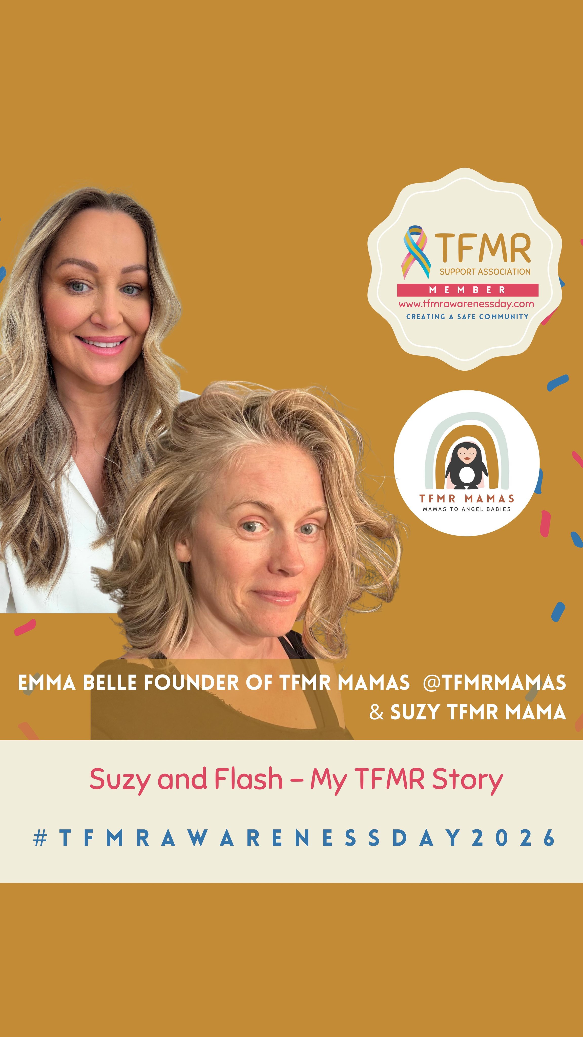 Suzy and Flash - My TFMR story
#tfmrawarenessday #tfmrisbabyloss #tfmrawarenessday2026