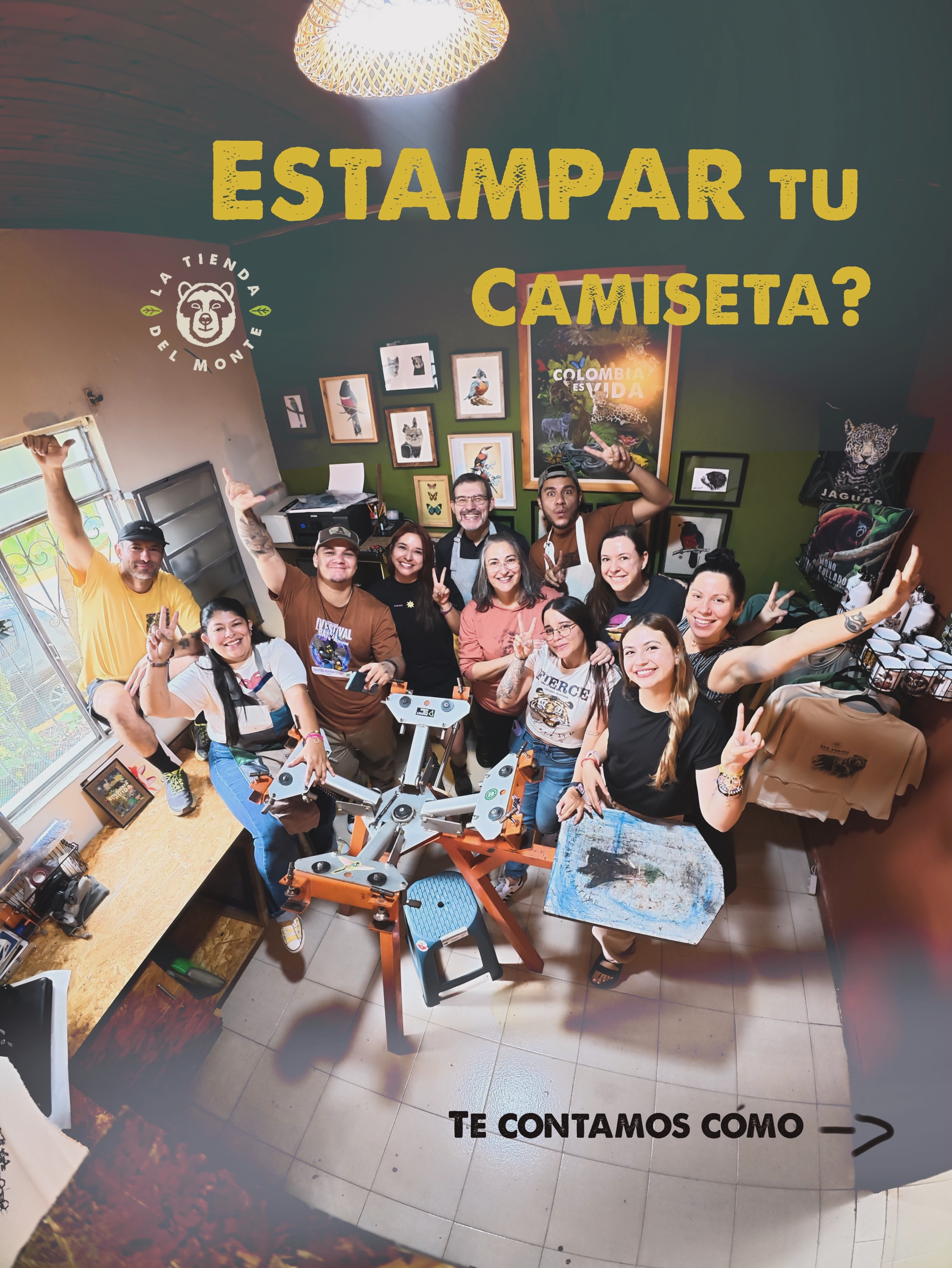 Quieres ser parte de esto? 🔥
Queremos que nos acompañen en este bello proceso de estampar tus propias prendas y artículos, nuestro taller está abierto!!!
Un espacio para todos!
Comenta y te enviamos la info 👇
www.latiendadelmonte.com
#serigrafia #tallerserigrafiaybiodiversidad