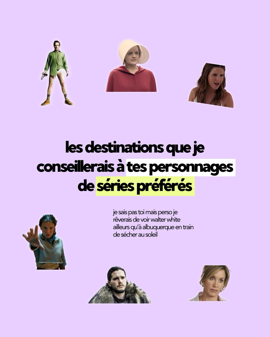 partie 2? tu me dis quel personnage tu veux expédier en voyage? 🙃
travel planner • sur mesure • roadtrip