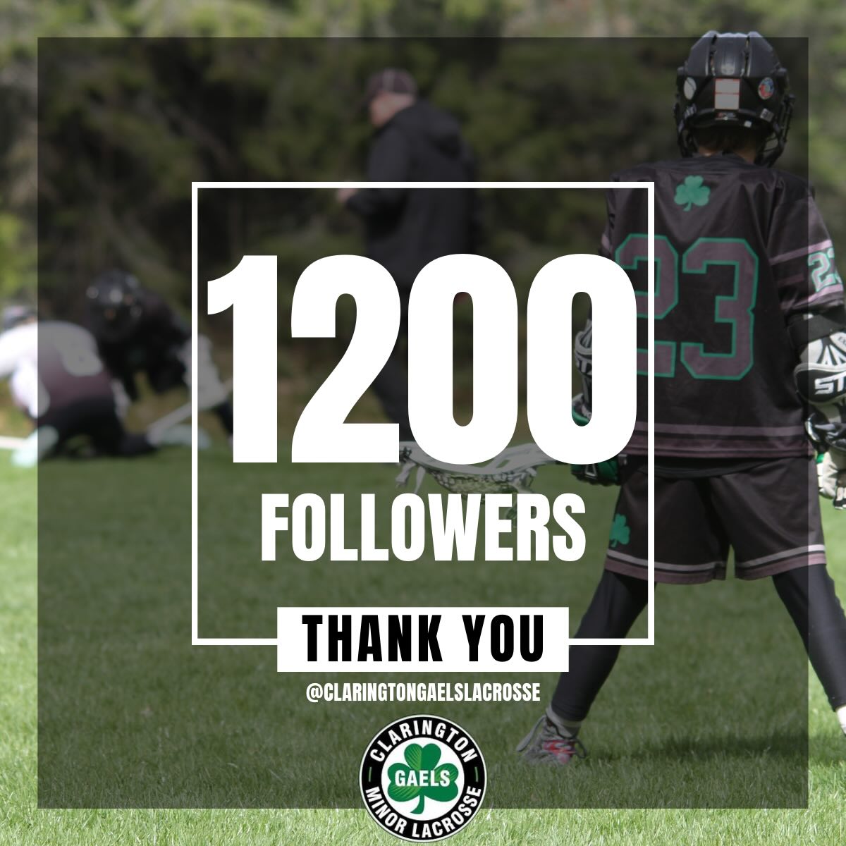 1,200 Followers!
We’ve officially hit 1,200 followers and we couldn’t be more grateful for our incredible lacrosse community. From our players and families to our coaches, volunteers, and supporters, you’re what makes this all so special!
Every like, share, cheer from the stands, and message of support helps us grow the game and build something we’re truly proud of.
We’re just getting started!
#GrowTheGame #GaelsNation #GrowTheGram