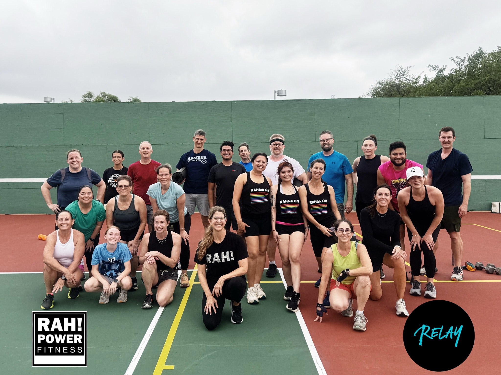 RAH! x @relay.mov are striking a pose together all month long ๐๐ฝ๐ซต๐ฝ๐ช๐ฝ. Read all about it in the latest FREE RAH! Report newsletter. Now get more workouts in more of Austin. Sign up to receive our FREE RAH! Report newsletter at the link in bio. #outdoorworkout #atx #lgbtq #fitness