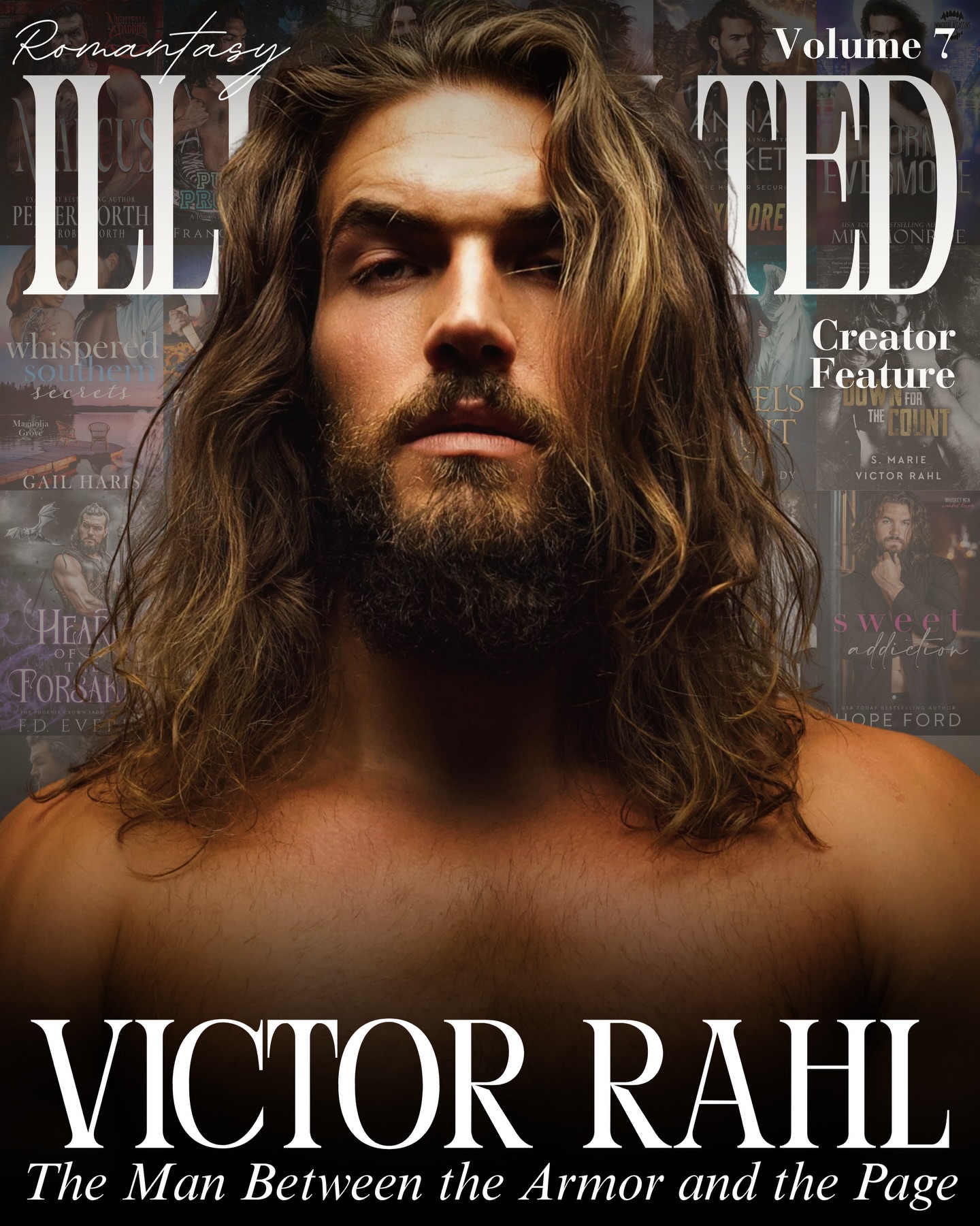 We sat down with Victor (@victorrahl) to talk armor, authenticity, and the unexpected path from athlete to Romantasy icon. He shared how confidence, creativity, and a willingness to take risks turned chance moments into a global online presence. ⚔️
Read the full feature in Romantasy Illustrated Volume 7, available in both digital and physical formats.
#romantasyillustrated #romantasy #bookboyfriend #bookish #bookcovermodel