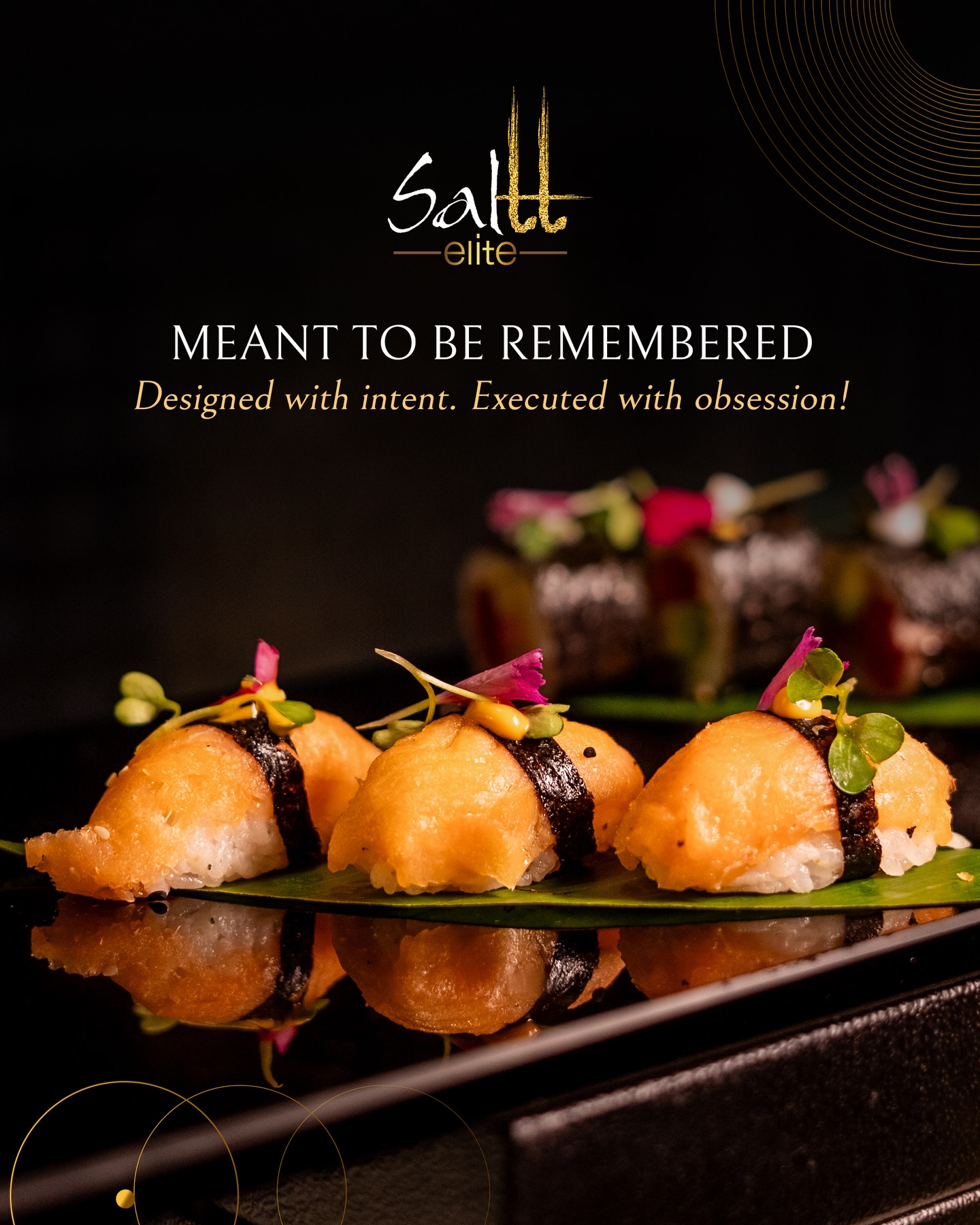 Saltt Catering redefines luxury through a symphony of flavours, textures, and impeccable service. From intimate soirées to grand galas, our commitment to detail and design ensures your event is not just catered, but curated to perfection.
#SalttCatering #SammirSGogia #LuxuryCatering #HighendCatering #GourmetCatering
