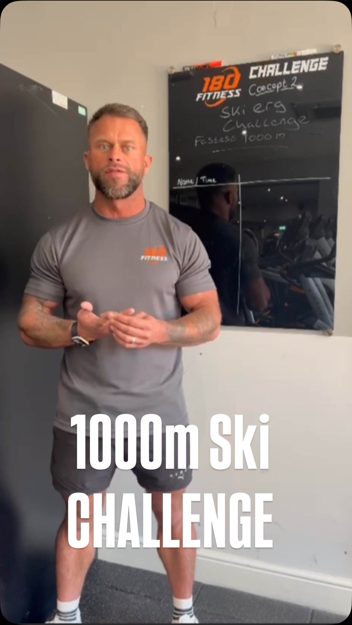 May Challenge: 1000m SkiErg 🏁
Fastest time takes it.
Get after it next session 💪🏽
Kudos to @dazlewis88 for winning the acid bath challenge! Great time that was 🔥