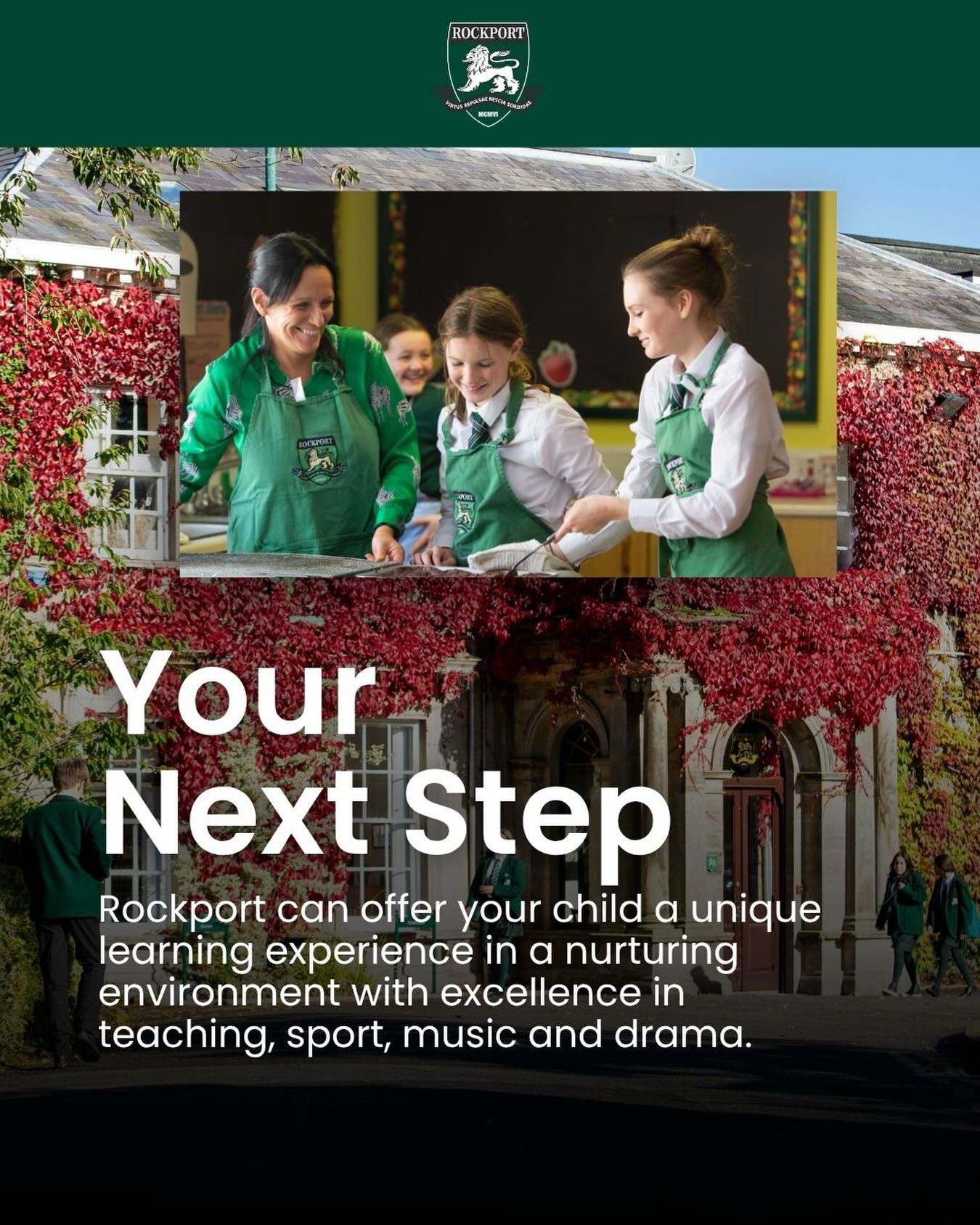 If today hasn’t delivered what you expected or hoped for, there are still post-primary options available.
Rockport offers small class sizes, access to a wide curriculum and space to thrive in a co-educational environment that is designed to support pupils to be their best.
Book a visit during our Open Week (18-22 May), or email info@rockportschool.com to learn more.
#ItAllBeginsAtRockport
