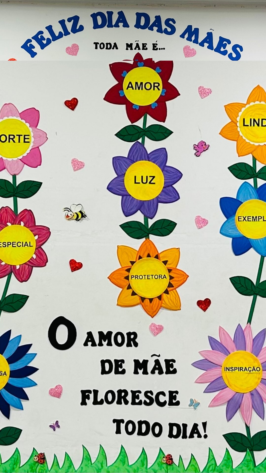 Apresentação do Dia das Mães. 💙