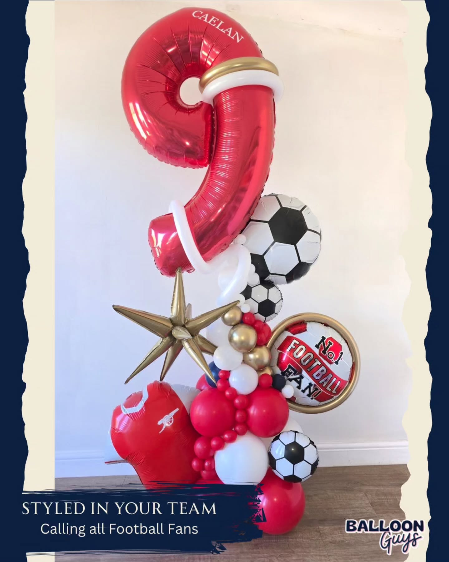 ⚽️ Calling All Gunners! 🔴⚪️
If you’ve got a little football fanatic at home, you know that their team isn't just a hobby it’s everything to them !
We absolutely loved putting this custom stack together for Caelan’s 9th Birthday.
Since we know he loves his birthday balloons we ensured this year's balloons where extra special, so Caelan got our new number design. " by all accounts he was extremely happy " 🏆
The best part about these new pole stacks?
We style them specifically to your team.
Whether they’re North London through and through or cheering for someone else, we make sure their birthday decor shows exactly where their loyalty lies.
It’s the perfect way to kick off their special day!
Ready to score some major parent points?
💻 Order your team-styled display at: Balloonguys.co.uk
#ArsenalFC #Gunners #FootballBirthday #BirthdayGoal #Stanmore