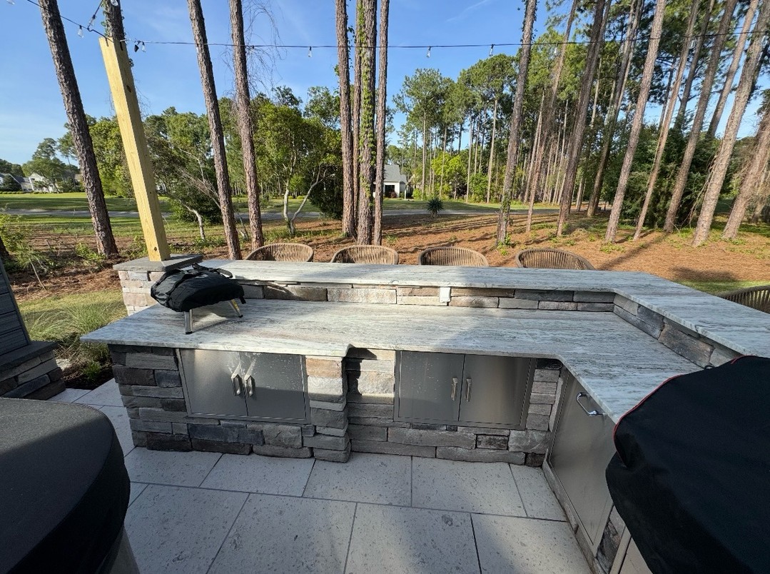 May is National BBQ Month! 🔥
If you’ve been thinking about adding an outdoor kitchen, this is a great time to start. Low-maintenance materials, smart layouts, and custom designs make it easy to cook and entertain outside. 🍹🏝️🔥
Call us today:
📱 910-834-4099
🌐https://zurl.co/hBK5T
#wilmingtonnc #outdoorliving #design #create #outdoorlivingdesigner #Bbq #outdoorkitchen