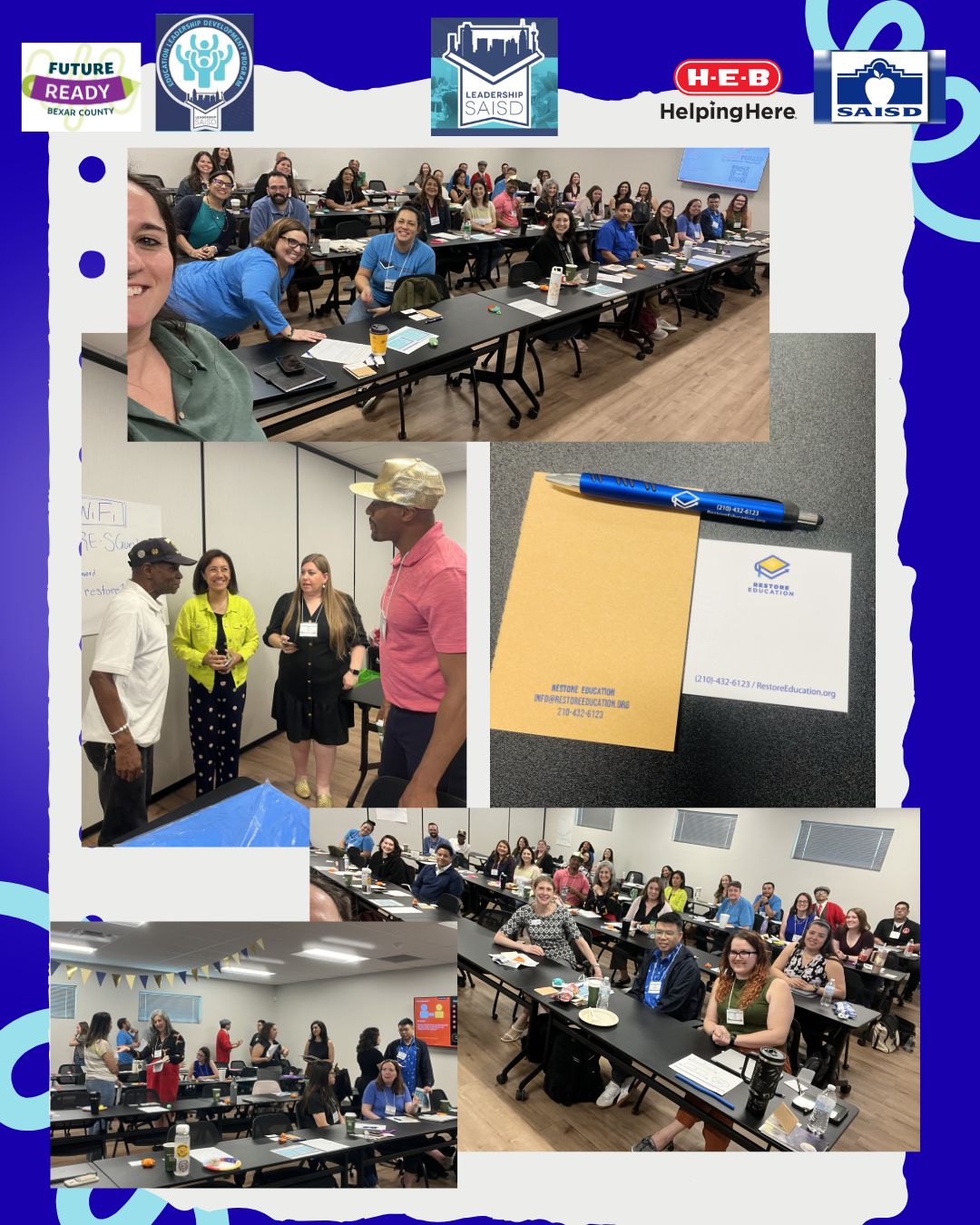 Thank you to @restore_edu for hosting us during our April #ELDP Session! We heard from the Restore team, entered the arena with #LSAISDalum @lizzyperezllc and spent the afternoon learning about @cis_sanantonio @blackoutside_inc @campfoundergirls @natalynn_outside and @mims.institute @mimsscholars - shoutout to all our afternoon speakers also being #LSAISDalum! The Cohort Fellows continued their partner shares, group conversations, and reflections on how they want to engage in the public education landscape. #informtransform #LSAISD #publiceducation