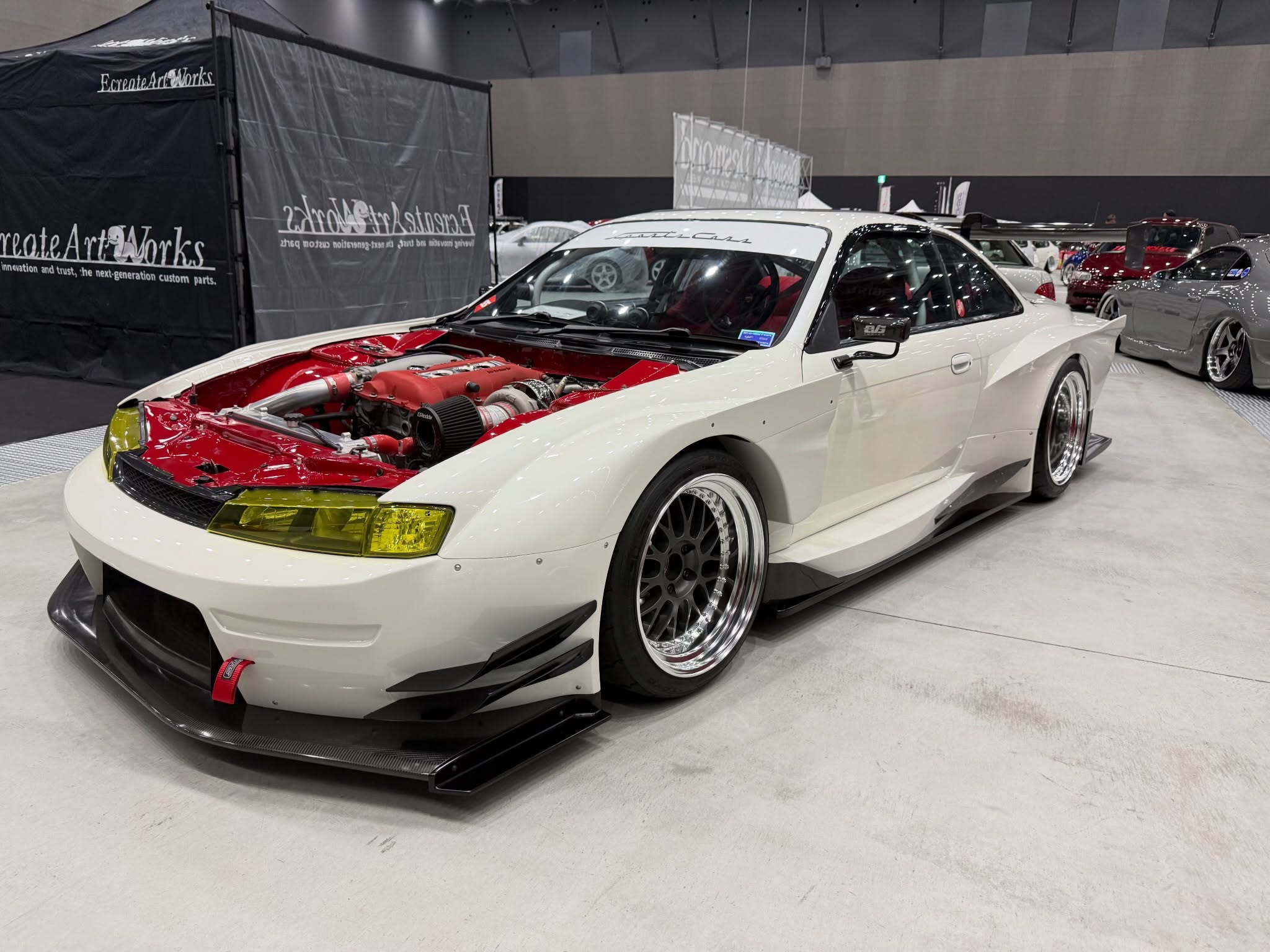 Glad to see the debut of @seiji_ookawara S14 build. It came out dope and I could see me mob in this car in Cali.