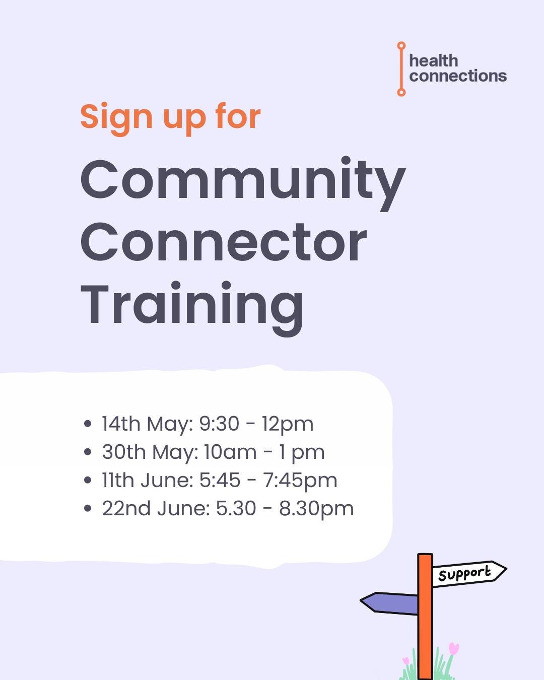 📣 We've added a training date!
👉 Don't miss FREE Community Connector Training on 14th May, 9:30am - 12pm at St Martins Community Centre.
If you can't make this one, we've also got these sessions taking place:
🗓️ Dates:
30th May: 10am -1 pm
22nd June: 5.30-8.30pm
📍 Where: CONNECT Space (Health Connections Shop)
Plus on 11th June at 5:45pm, we'll be holding a training session in Alderney!
✨ Sign up through Eventbrite (link in bio).
#creatingconnectedcommunities