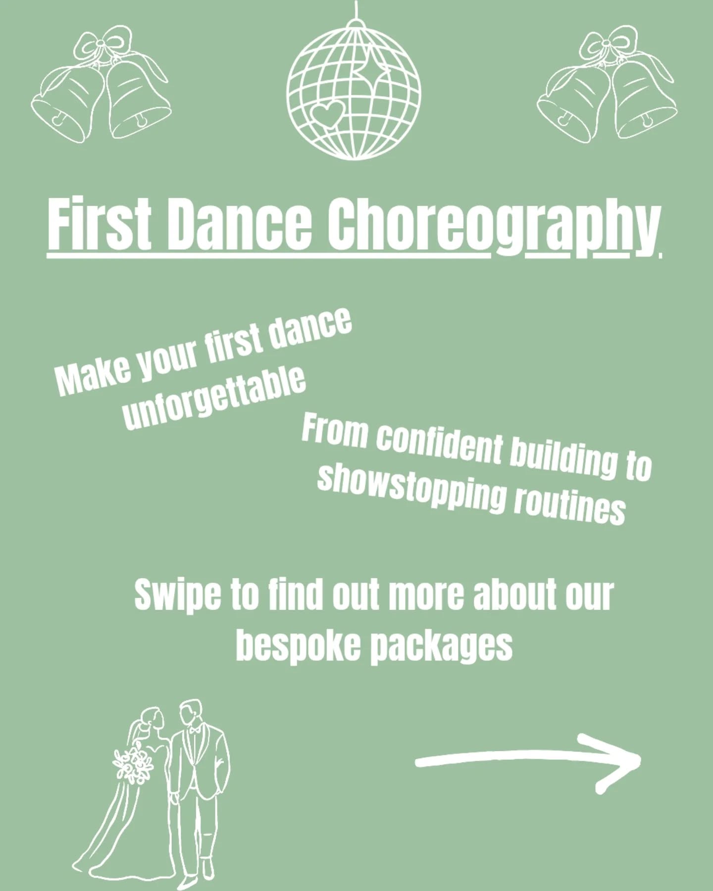 🪩 Whether you want a simple confidence-boosting routine or a fully choreographed first dance packed with spins, dips, and lifts — we’ll create something that feels natural, fun, and completely you.
No dance experience? No problem.
Want the wow factor? We’ve got you.
Your first dance should feel unforgettable — not stressful🤍
💌DM us to enquire
🪩Head to our website to find out what more we have to offer
#FirstDanceDevon #ChoreoByG #WeddingDance #FirstDanceChoreographyDevon #bridetobedevon