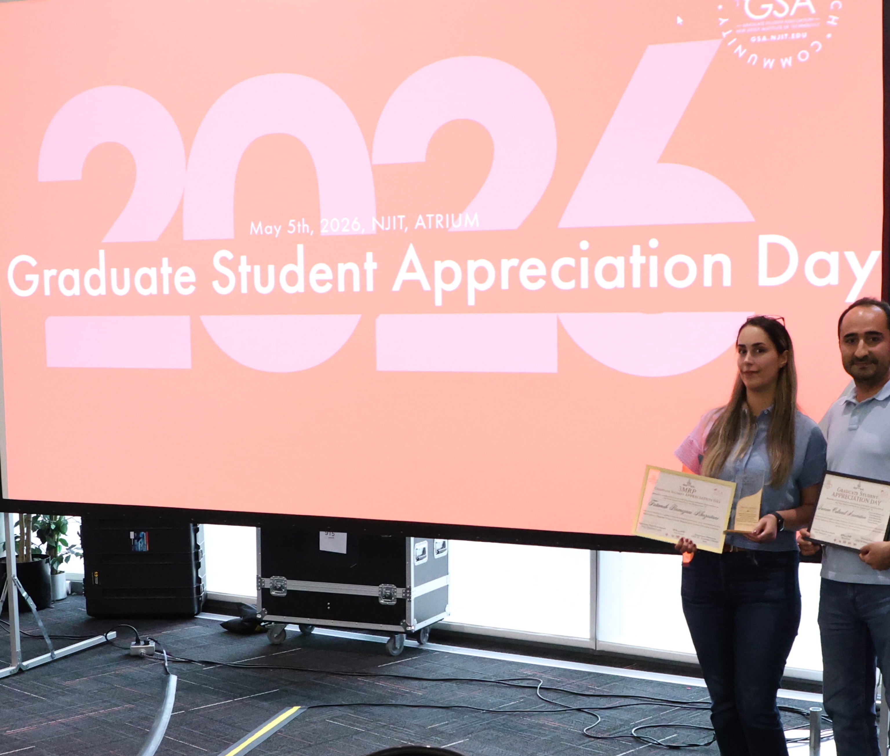 2026 Graduate Recognition Day
We thank the entire graduate community that has worked hard this year, the Grad representatives students, to al Graduate Clubs, and the entire NJIT community. A special thank you to @nistha_23 , chair and lead organizer of this incredible even