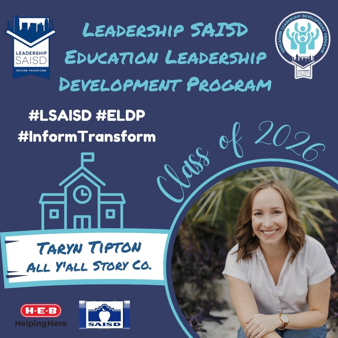 #ELDP Class of 2026 Spotlight ✨ Taryn Tipton (she/her) is a first-generation college student from Flatonia, Texas, whose work has always been about creating spaces where people feel connected, valued, and supported. With degrees from Texas A&M University and Louisiana State University, she spent over a decade in teaching, higher education, and ministry before transitioning to nonprofit work. Most recently, she served as Program Director at For Her, where she designed trauma-informed programming for women and scaled client impact by over 400%. Now, Taryn partners with local nonprofits to bridge the gap between mission and impact through grant writing, program development, and communications. Her work is rooted in the belief that community building and authentic storytelling are the keys to sustainable growth. She lives in the King William neighborhood of San Antonio with her husband and daughter. An Enneagram 1, optimist, foster parent, avid traveler, and wannabe runner, Taryn loves exploring her city with a coffee in hand and dreaming up her next adventure. #LSAISD #informtransform #publiceducation Thank you to our 2026 Program Sponsors @heb and @sanantonioisd