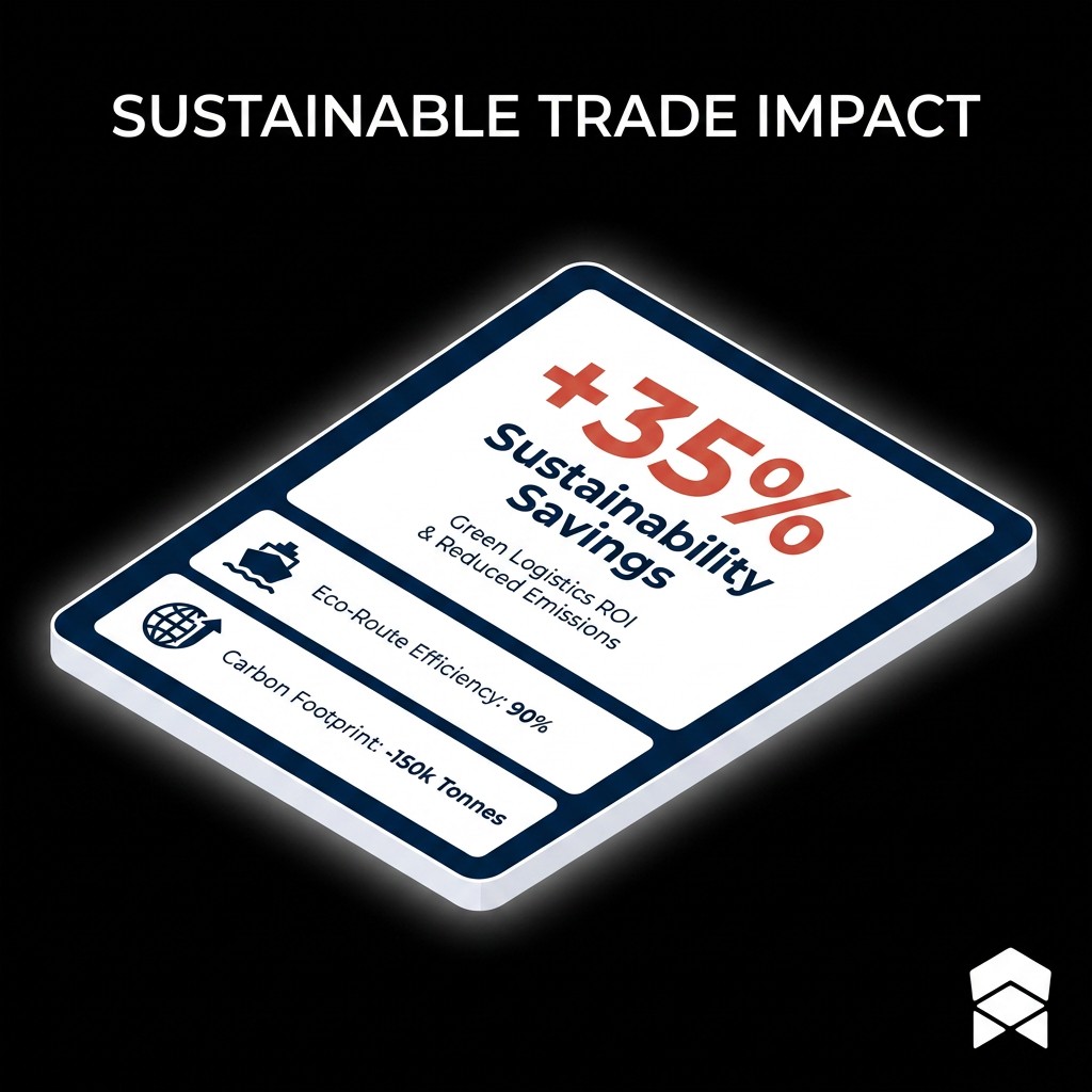 Think Earth Day is just about corporate social responsibility? Think again. 🌍 The economics of sustainability are shifting rapidly. As shown in our latest data dive, green logistics and eco-route efficiency are driving a massive 35% in sustainability savings. It turns out that reducing your carbon footprint is one of the smartest ways to boost your bottom line. Is your business prioritising green ROI this year? Let us know in the comments. 📈
#EarthDay #GreenEconomy #Sustainability #ESG #BusinessGrowth