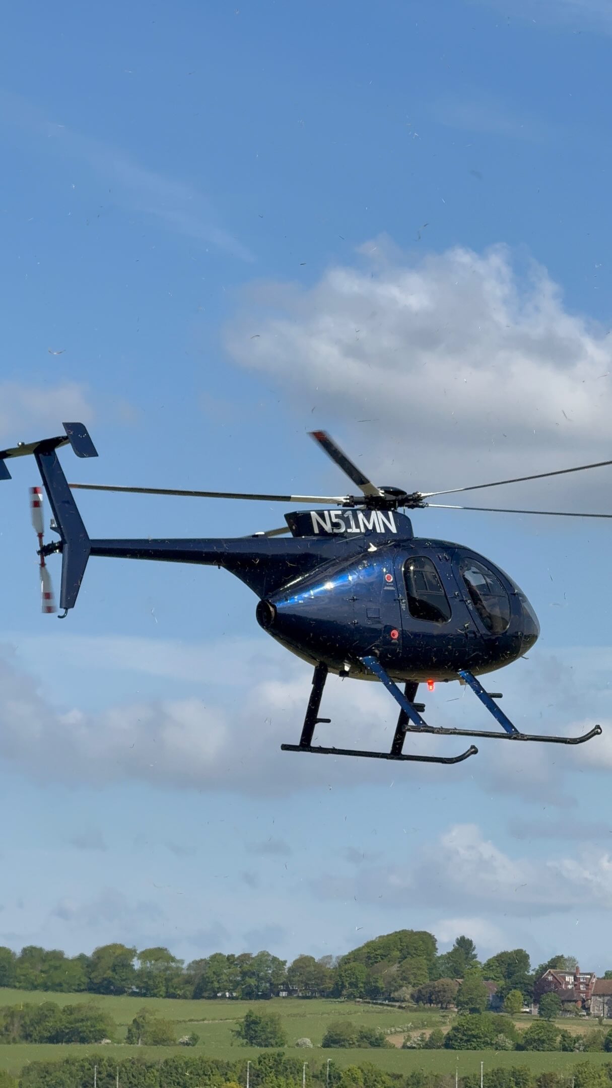 A moment for N51MN💙
S/N 0200E - we bought this beauty out of Europe back in 2023 and gave her a full refurb. Custom paint, fresh interior and an avionics upgrade.
After spending her first 15000 hrs of life as a police ship then a training aircraft, she’s now a beautiful example of a VIP MD500E.
Will never get enough of this paint colour💙🚁
#MD500 #helicopter #aviationlife #avgeek #aviationlovers
