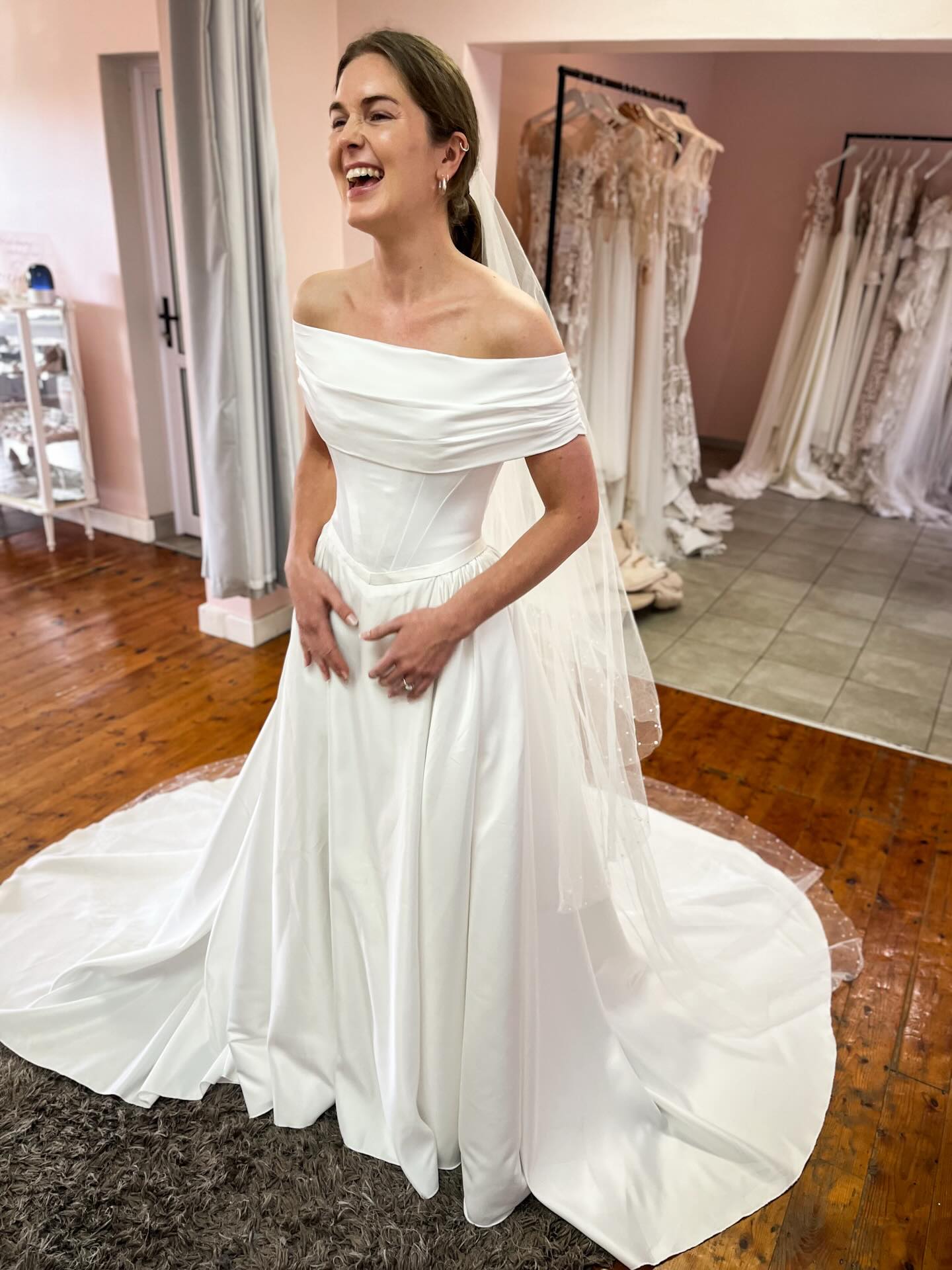 Spotlight on our stunning CPT-based bride Robs, who tied the knot this past weekend in a bespoke designed HLB original gown 🥹🥰💍🎉
This versatile modern-princess style gown, featured a built-in inner corset, for ultimate support. As well as a removable off-shoulder draping for a seamless transition from aisle to reception.
We love seeing our brides smile from ear to ear at their final fitting, but even more so on their wedding day!
“Oh my word best best best day of my life! I felt like a complete princess and everyone was completely awestruck by the dress! It is a complete work of art. Thank you so so so so much Hanrie!! ❤️” - Robyn
Thank you Robs for your beautiful words and may your union be blessed for an eternity 🙏 It was a privilege making your dress for your special day!
#bespokebride #finalfitting #realbride #capetownbride #weddingdressdesigner
