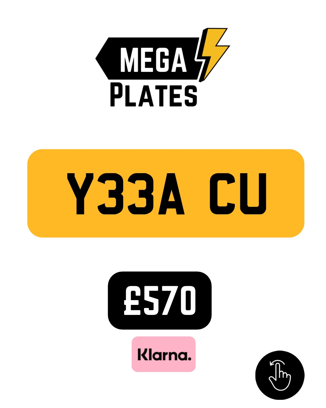 #Available - £570 - YEA, SEE YOU 💨
1- Original Spacing: Y33 ACU
2- Assignment fee included
3- Can only be assigned to a vehicle registered on or after March 2000+
0% Finance available
WWW.MEGAPLATES.UK
#numberplate #privateplate #numberplates #privateplates cars privatereg supercar supercars privatenumberplates