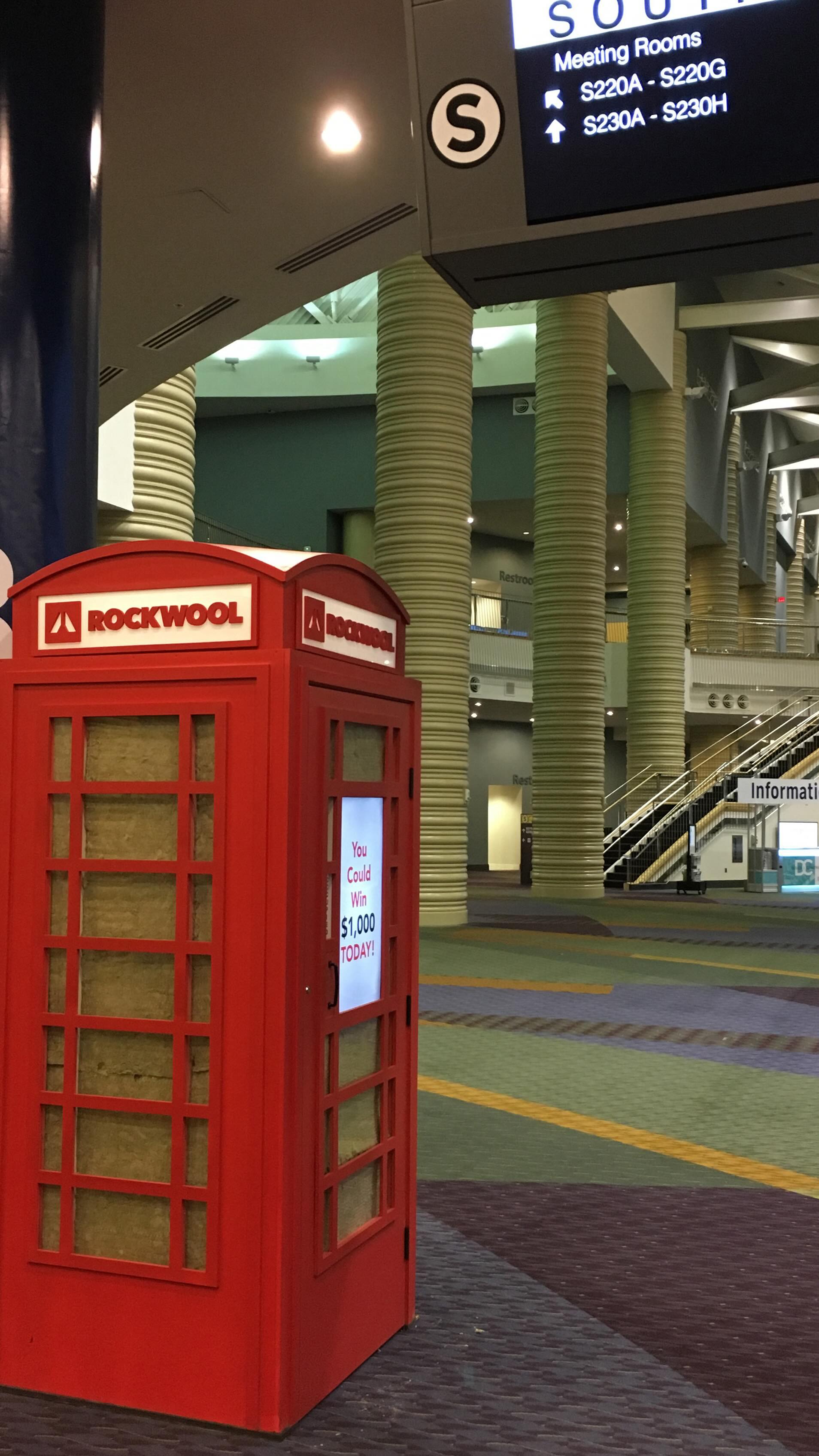 We built these in 2017 to showcase the sound dampening qualities of insulation—and they still draw a crowd today. Step in, hear the quiet, the phone rings, listen & learn, grab a ticket, and come back to see if you’re a winner. An interactive experience that delivers your message and invites a second visit. 🙌🏼
#throwback #behindthescenes #interactiveexperience #londonscalling