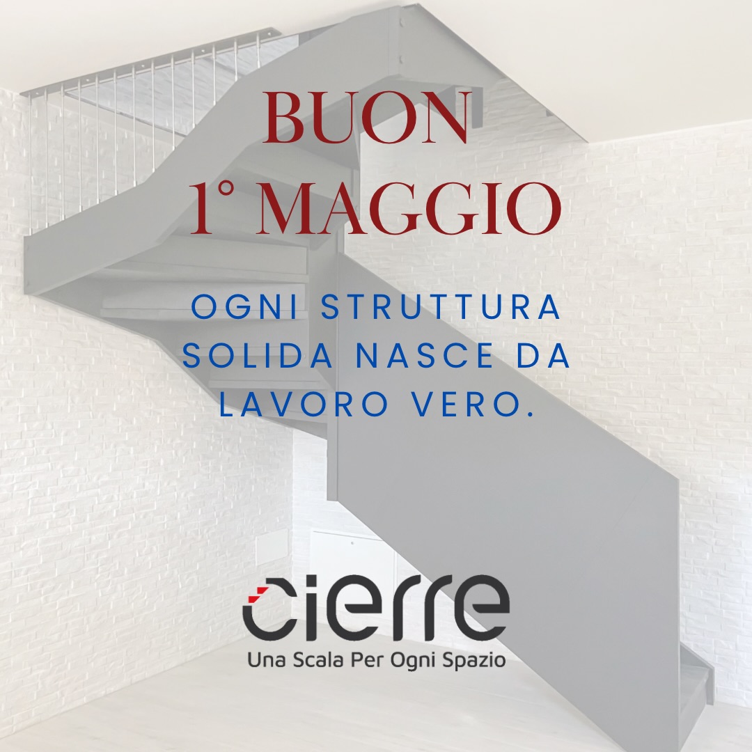 Solidità, precisione, esperienza, cura del dettaglio.
Ogni nostra realizzazione nasce dal lavoro quotidiano di mani esperte e dalla passione per ciò che durerà nel tempo. #BuonPrimoMaggio #CierreScale #ScaleSuMisura #RinghiereDesign #madeinitaly