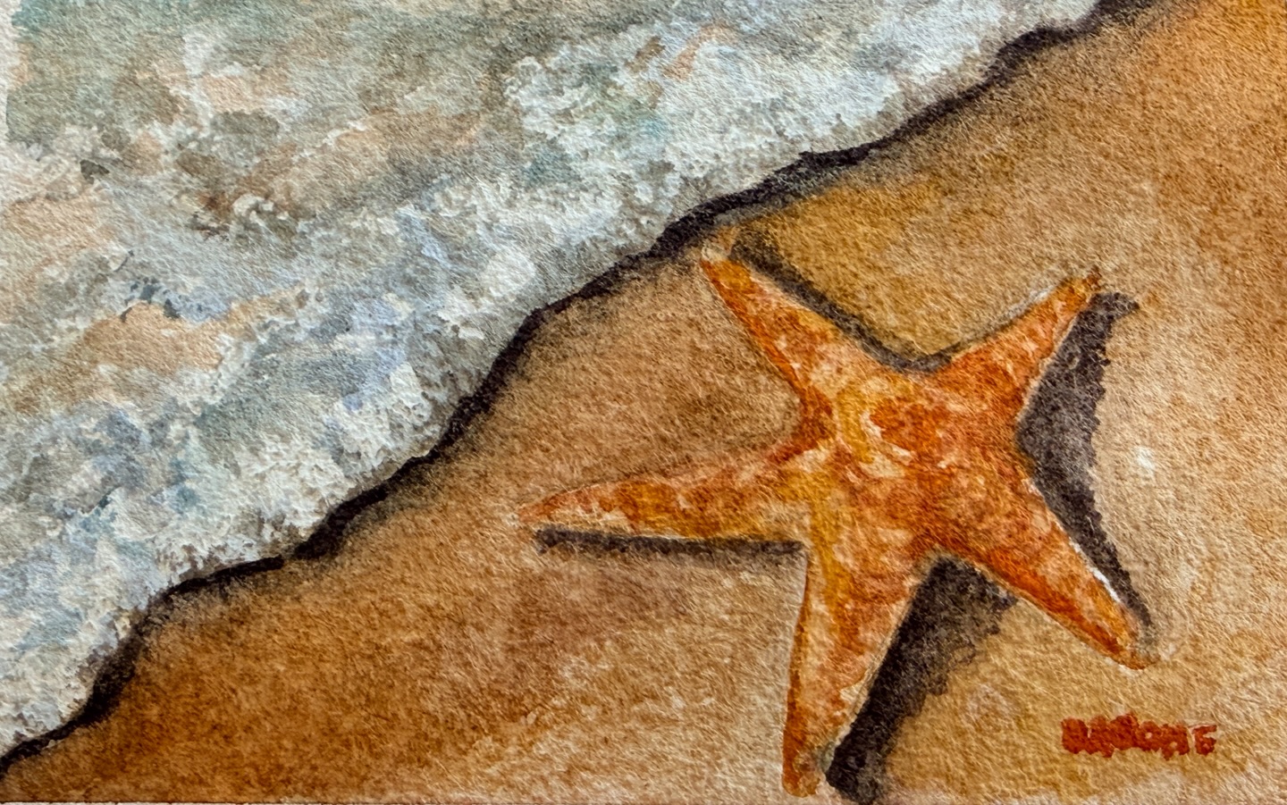 As I’m in Bucerias MX for a week I thought it the perfect time to work on practicing water technique. Lots of dry brushing, leaving whites, and negative painting.
#practiceeveryday
#opusartsupplies
#vancityart
#danielsmithartistsmaterials
#watercolour