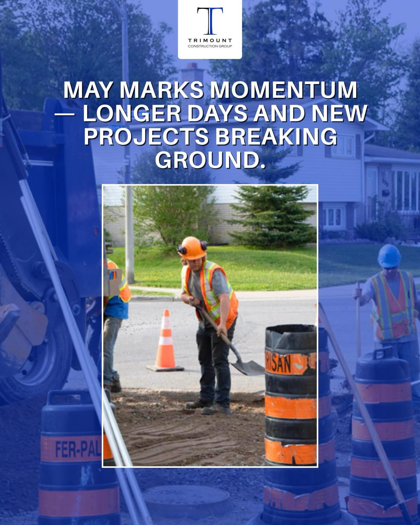 May is here 🌷☀️🚜🏗️🌱