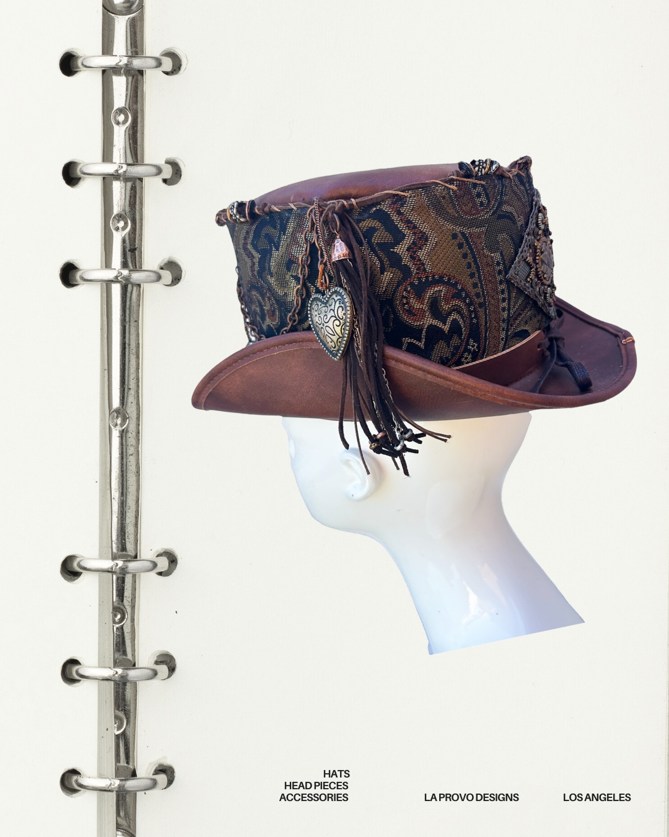 Layered textures, grounded energy. Leather, tapestry, and vintage-inspired details come together to create a piece that feels lived-in, storied, and powerful.
#LAProvoDesigns #SteampunkFashion #HandmadeStyle #FestivalWear #ArtisanDesign