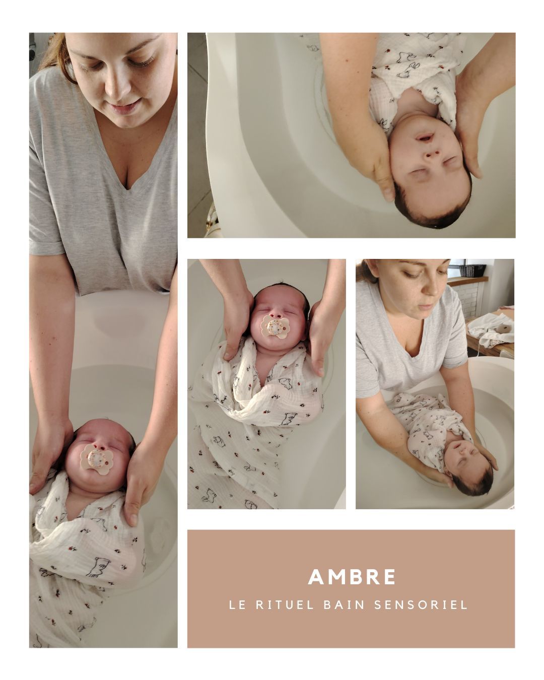 🛁 Le rituel bain sensoriel de Ambre 🛁
Un moment hors du temps, où Blanche a pu se détendre, s’exprimer, rire et revivre des sensations familières 🤍
Dans l’eau chaude, les gestes sont lents, enveloppants, sécurisants…
Tout est pensé pour respecter son rythme, ses besoins et ses émotions 🌿
Le bain sensoriel, ce n’est pas “juste un bain”.
C’est un véritable rituel de naissance, de libération et de lien ✨
Un moment de douceur profonde, autant pour le bébé que pour les parents .
Merci pour la confiance pour accompagner ce moment si précieux
#bainsensoriel #therapiebainenveloppant #lienparentsbebe #naissance #postpartum #douceur #respectdurythme #momentmagique #accompagnementperinatal