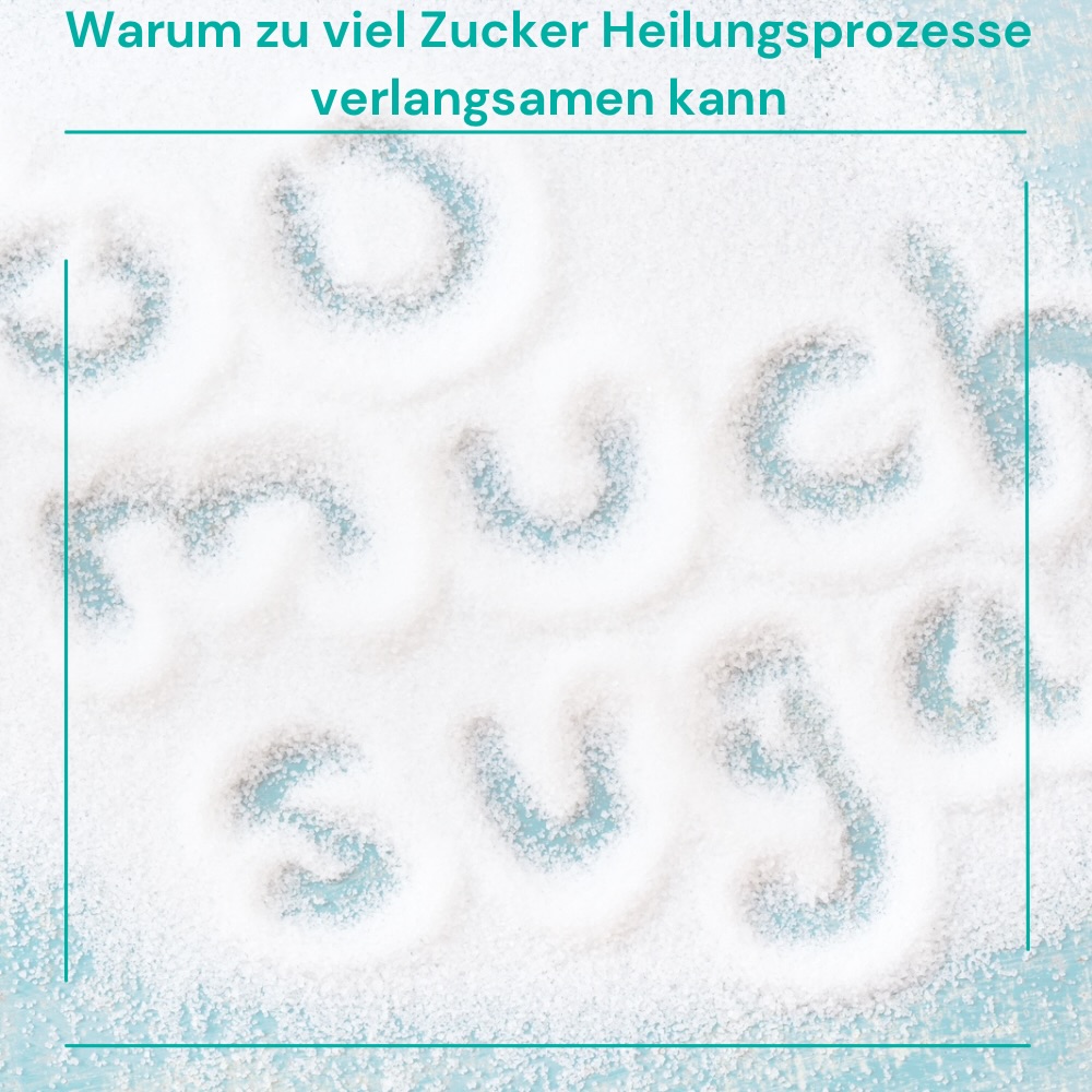 Warum zu viel Zucker Heilungsprozesse verlangsamen kann
Zucker liefert schnelle Energie – aber ein dauerhaft hoher Konsum von zugesetztem Zucker kann im Körper Prozesse fördern, die Regeneration erschweren.
Studien zeigen, dass ein hoher Konsum von zugesetztem Zucker und stark raffinierten Kohlenhydraten mit erhöhten Entzündungsmarkern und ungünstigen Stoffwechselveränderungen zusammenhängt.
Warum das relevant ist?
Bei Heilung und Training braucht der Körper:
* stabile Energie
* gute Durchblutung
* regulierte Entzündungsprozesse
* ausreichend Baustoffe
Ein hoher Zuckerkonsum kann dagegen:
* starke Blutzuckerschwankungen verursachen
* entzündungsfördernde Mechanismen verstärken
* Heißhunger und Energietiefs fördern
* wichtige nährstoffreiche Lebensmittel verdrängen
Wichtig: Es geht nicht um kompletten Verzicht.
Entscheidend ist, wie häufig stark zuckerhaltige Lebensmittel den Alltag bestimmen.
➡️ Fazit:
Wer regenerieren möchte, sollte dem Körper nicht nur Kalorien geben – sondern Qualität.
#Zucker #Ernährung #Reha #Gesundheit #Therapiewissen