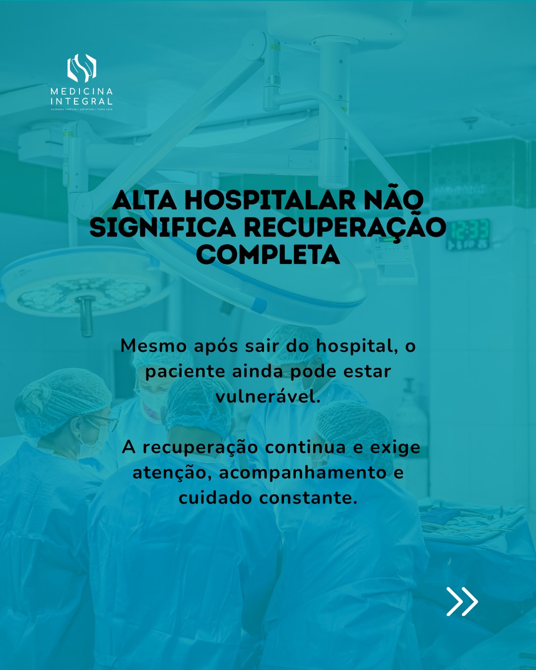 Receber alta é um passo importante, mas não é o fim do processo de recuperação.
Muitos pacientes ainda precisam de cuidados contínuos, acompanhamento profissional e suporte para evitar complicações nesse período delicado.
É justamente nesse momento que o home care se torna essencial: garantindo segurança, continuidade do tratamento e mais conforto dentro de casa.
Cuidar depois da alta é tão importante quanto o cuidado no hospital.