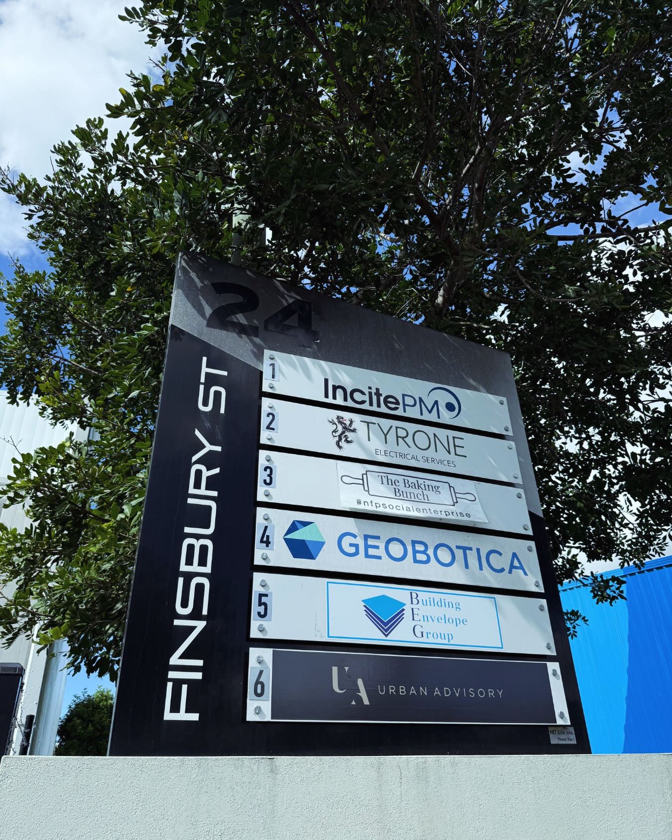 We are settled into our new premises at 6/24 Finsbury Street, Newmarket. New signage went up this week so it’s easier to find us!
Reach out if you are keen to visit and have a chat, we’d love to show you around.
Anthony and the team
#buildingsomethinggood #newpremises #urbanadvisory #newmarket #business
