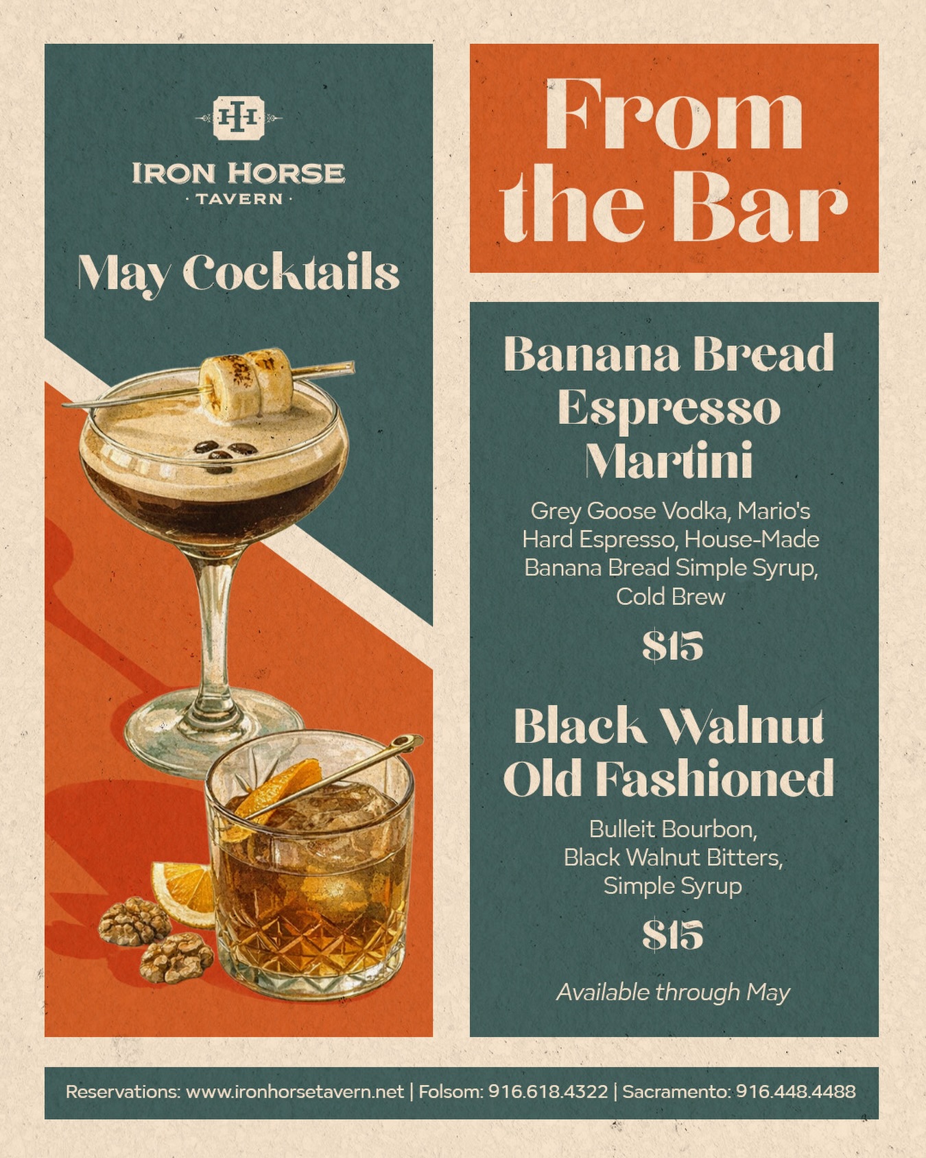 from the bar to your new favorite night out 🌙banana bread espresso martini for the sweet-toot....