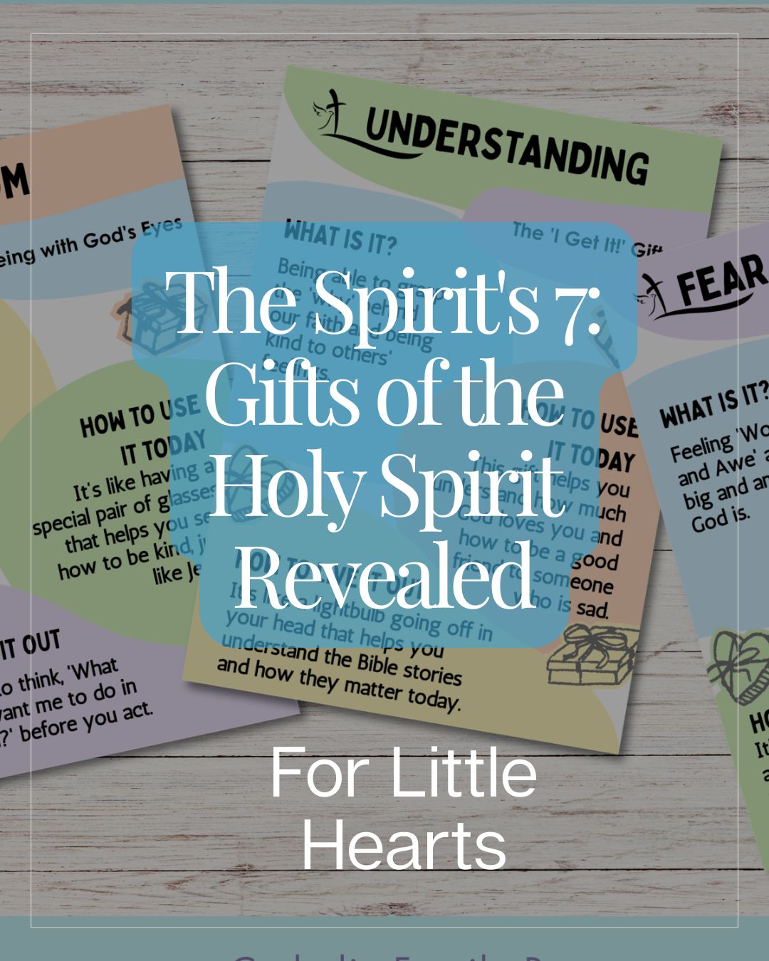 USD 1.5
7 Digital Cards: Featuring Wisdom, Understanding, Counsel, Fortitude, Knowledge, Piety, and Fear of the Lord.
Relatable Definitions: Concepts like Wisdom are explained as "seeing with God's eyes". Practical Application: Examples such as using the "grit" of Fortitude when friends are teasing you. Daily Prompts: "How to use it today" sections that act like a "little voice in your heart". #catholic #giftsoftheholyspirit #printables #liturgicalliving #catholicfaith