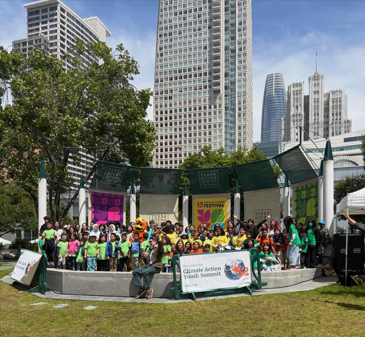 Happy Earth Month! 🌎 We celebrated the earth with hundreds of other youth at the Climate Action Youth Summit, Lakeshore Superhero Saturday, and BAYCS Earth Day Festival!