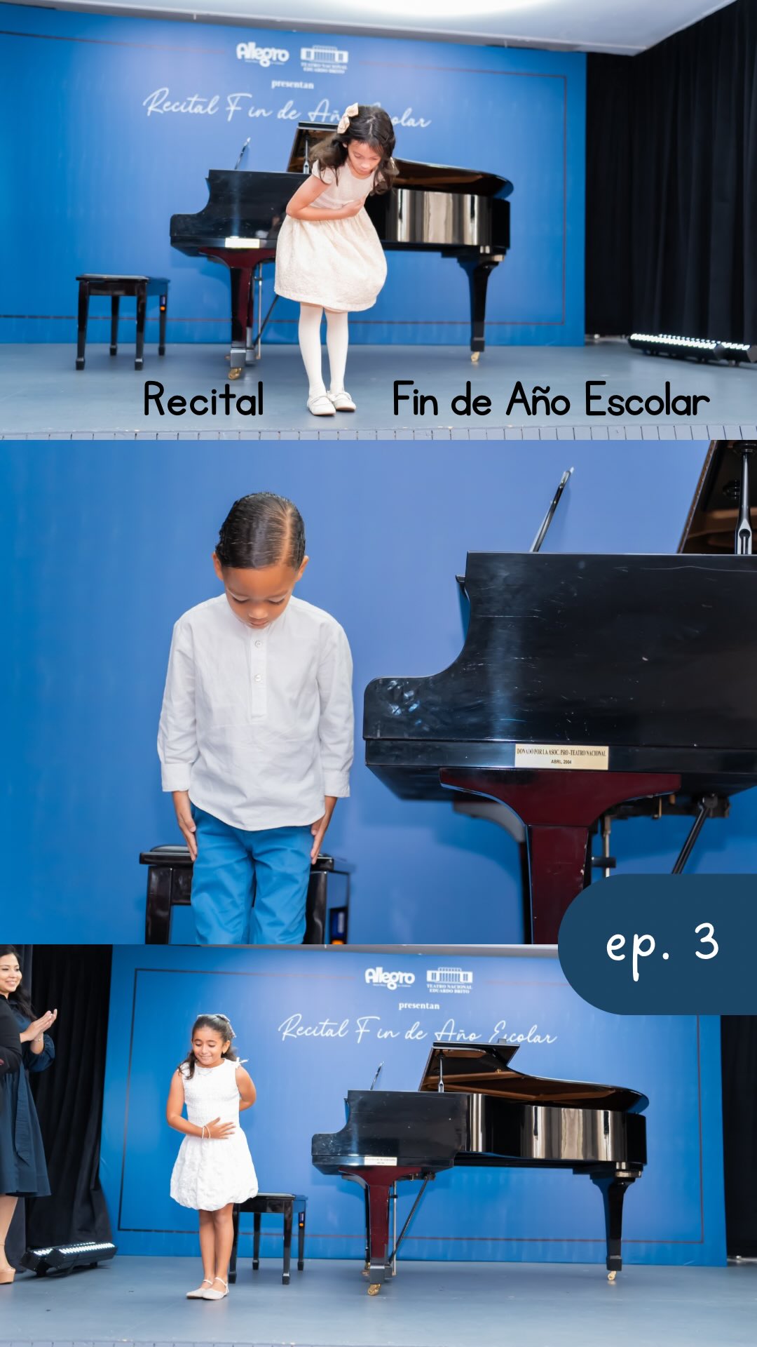 ¿Conoces el significado de la reverencia?
👏🏼 • Símbolo de agradecimiento al público por su tiempo y por los aplausos
🎩 • Distinción hacia el compositor y la pieza a interpretar
🌎 • Es una tradición escénica de la música clásica europea que con el tiempo se ha convertido en una norma
🫡 • Fortalece la presencia escénica, aumenta la seguridad y el profesionalismo
La mejor parte de este proceso es ver la personalidad de cada uno de los chicos detrás de cada una de sus reverencias 🎶
#makeitfun #allegrodr