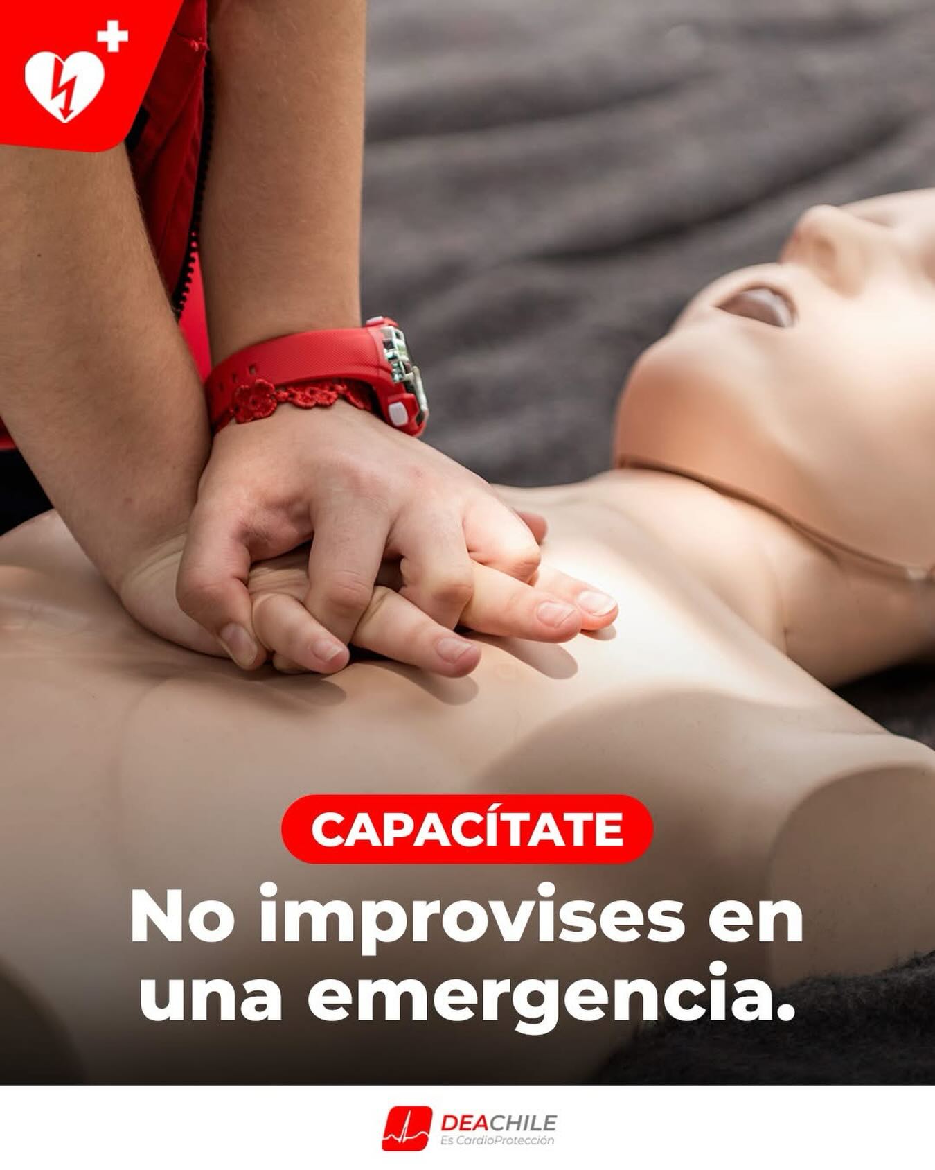 Ante una emergencia, estar preparados puede cambiarlo todo!. Conoce nuestros cursos en www.deachile.cl
