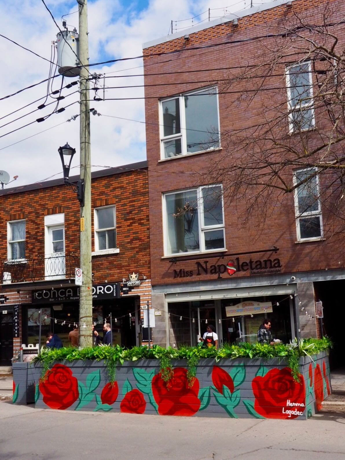 Des fleurs et des cannolis pour l’arrivée du soleil ☀️
Merci Linda @missnapoletanamtl pour ce beau projet ensoleillé 🌹
.
.
.
#murale #fresquemurale #terrasse #montreal #mtl