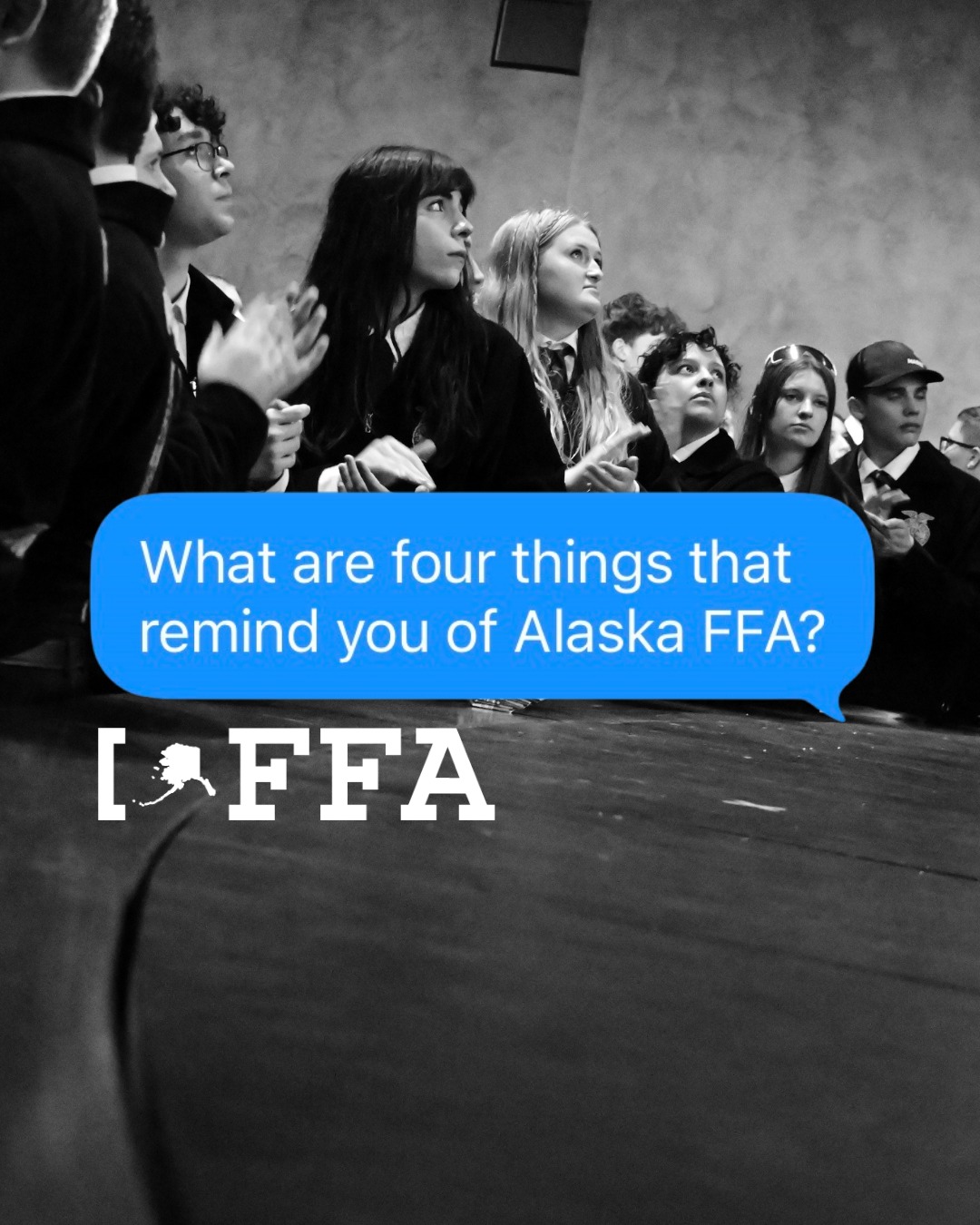 What reminds YOU of Alaska FFA?
#ffa #futurefarmersofamerica #alaska #agriculture #alaskaffa