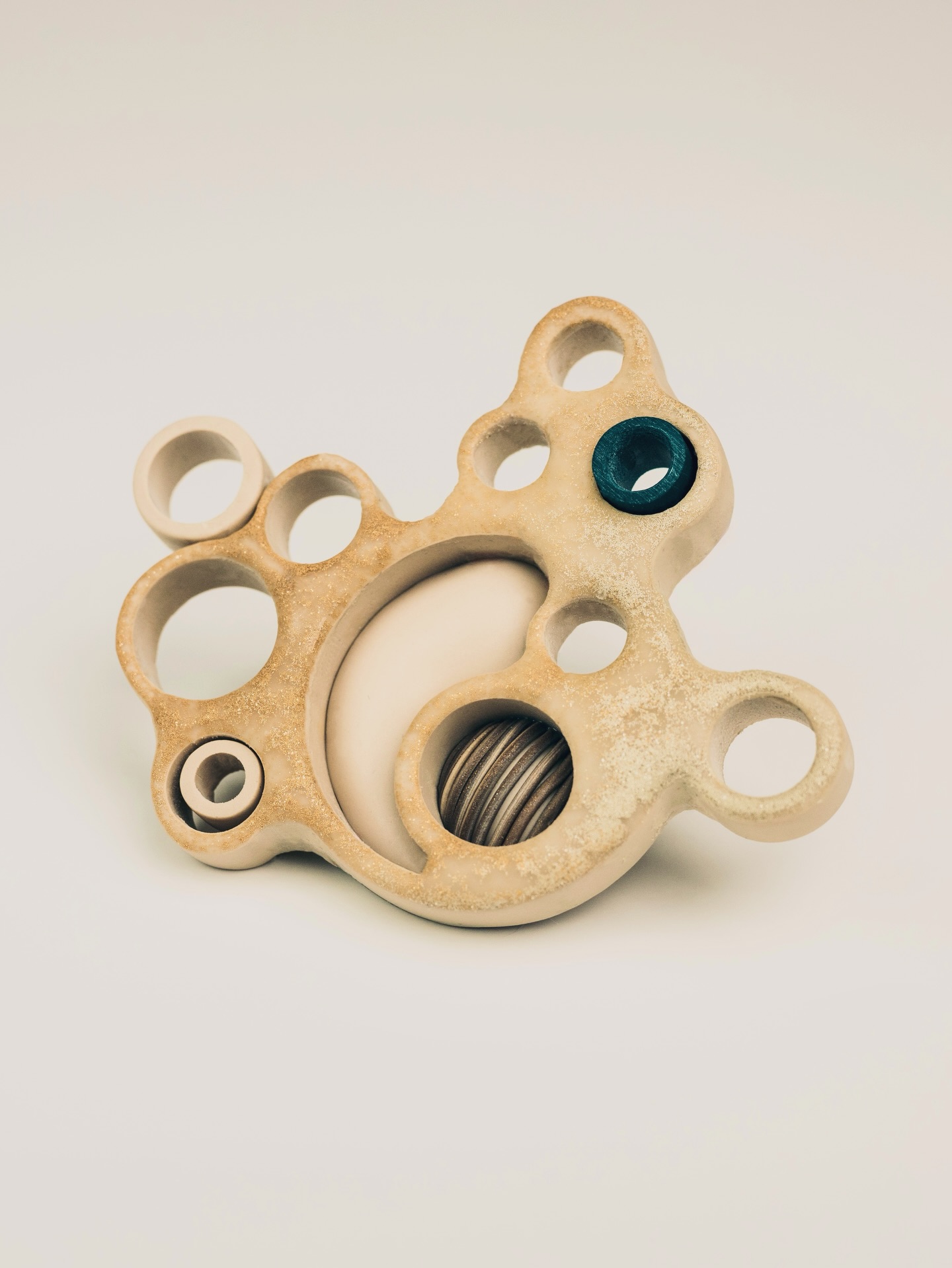 I have been developing a new polymer clay project. 🥳
This will likely become a series of brooches or necklaces, created using the metal tubes I designed for working with polymer clay.
So far, it’s been working really well, yet it is quite a time-consuming process, but it already feels like there are endless possibilities of composition, colors, and additional elements.
You can find the Tubes I have been working with at www.polymerweek.com/tools 👀