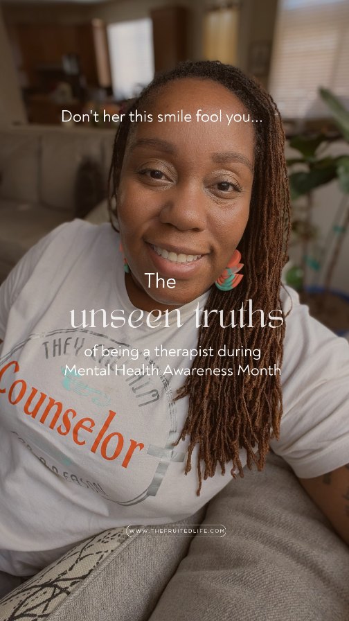 Mental Health Awareness Month hits different this year. Not because the work is heavier or my clients are harder. It is because *I* am different.
There is something that happens when a therapist stops performing wellness and starts actually practicing it. When you stop white-knuckling your way through the sacred weight of this work and start letting the soil of your own life get tilled. That is where I am right now.
I have leaned into my plant mama era like it is a spiritual discipline, because for me, it is. I have leaned on God differently, not as a last resort but as a first posture. I have let my tribe love on me with both hands open, and I have loved them back the same way. Fully. Without apology.
Being a Black woman Christian therapist is one of the most beautiful and most costly callings I know. I lived through many Mental Health Awareness Months before this one. But this year I am not just surviving the month. I am bearing fruit in it.
If you do the work on others, you owe it to yourself, and to them, to do the work too.
And somebody needs to hear this: check on your strong friends. Check on your friends who hold space for everyone else all day long. We are not exempt from needing to be seen.
Let me know if the comments how May is holding🫶🏾
#TheFruitedLife #MentalHealthAwarenessMonth #FaithAndTherapy #PlantMamaEra