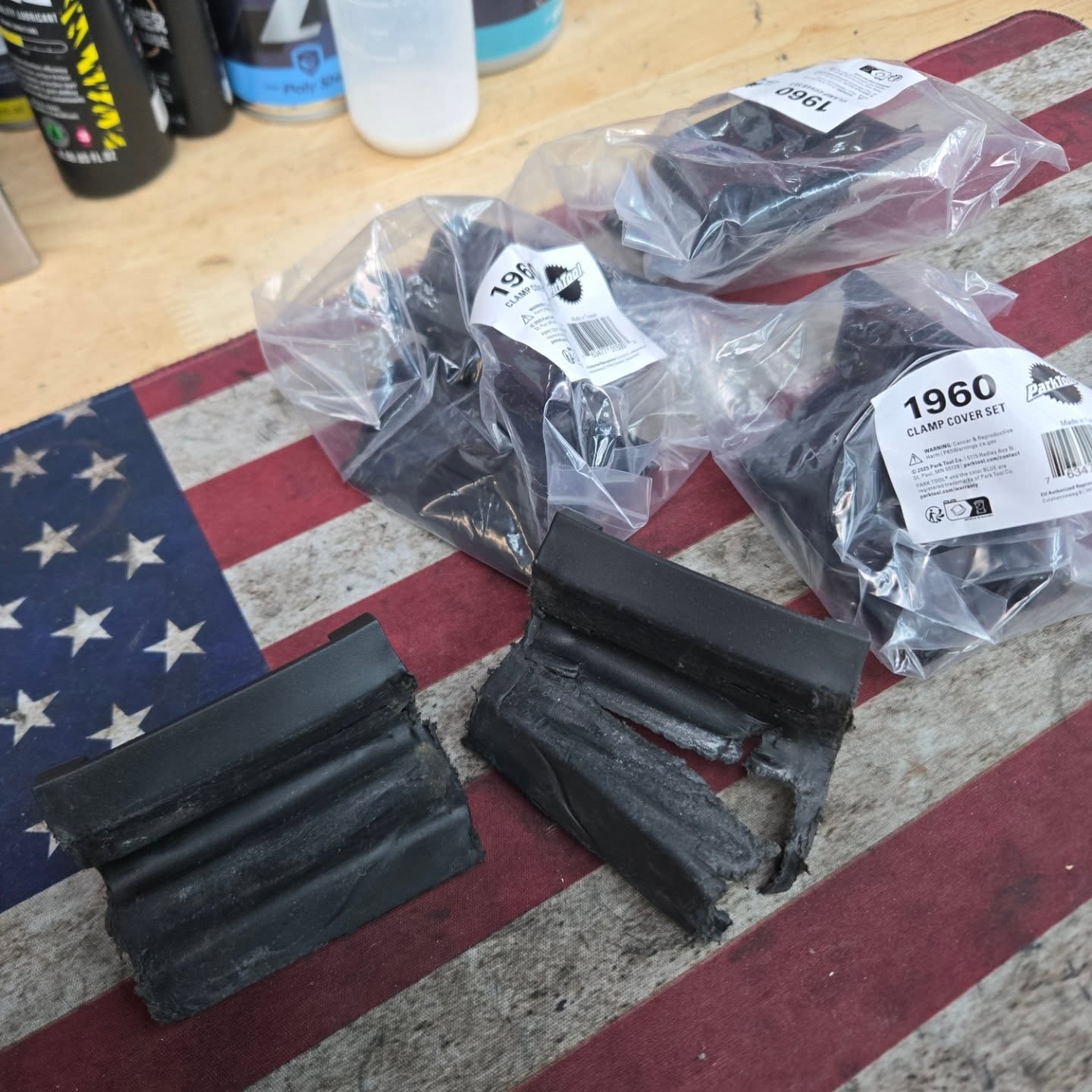 Sometimes it's the little things that make a big difference!!!
Today we replaced the pads on our Park Tool repair stand!!! It was a busy day!
#bikelife #bikemechanics #shopupgrades #Fullerton #newpads