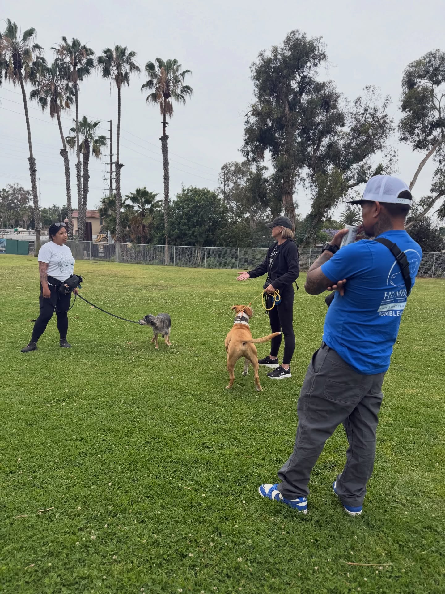 Thank you @mr.johnflores & @humblek9 for spending time with Blockhead Brigade pack leaders yesterday and sharing your knowledge on how to better help the community and their dogs. We appreciate you so much! You’re the best!!