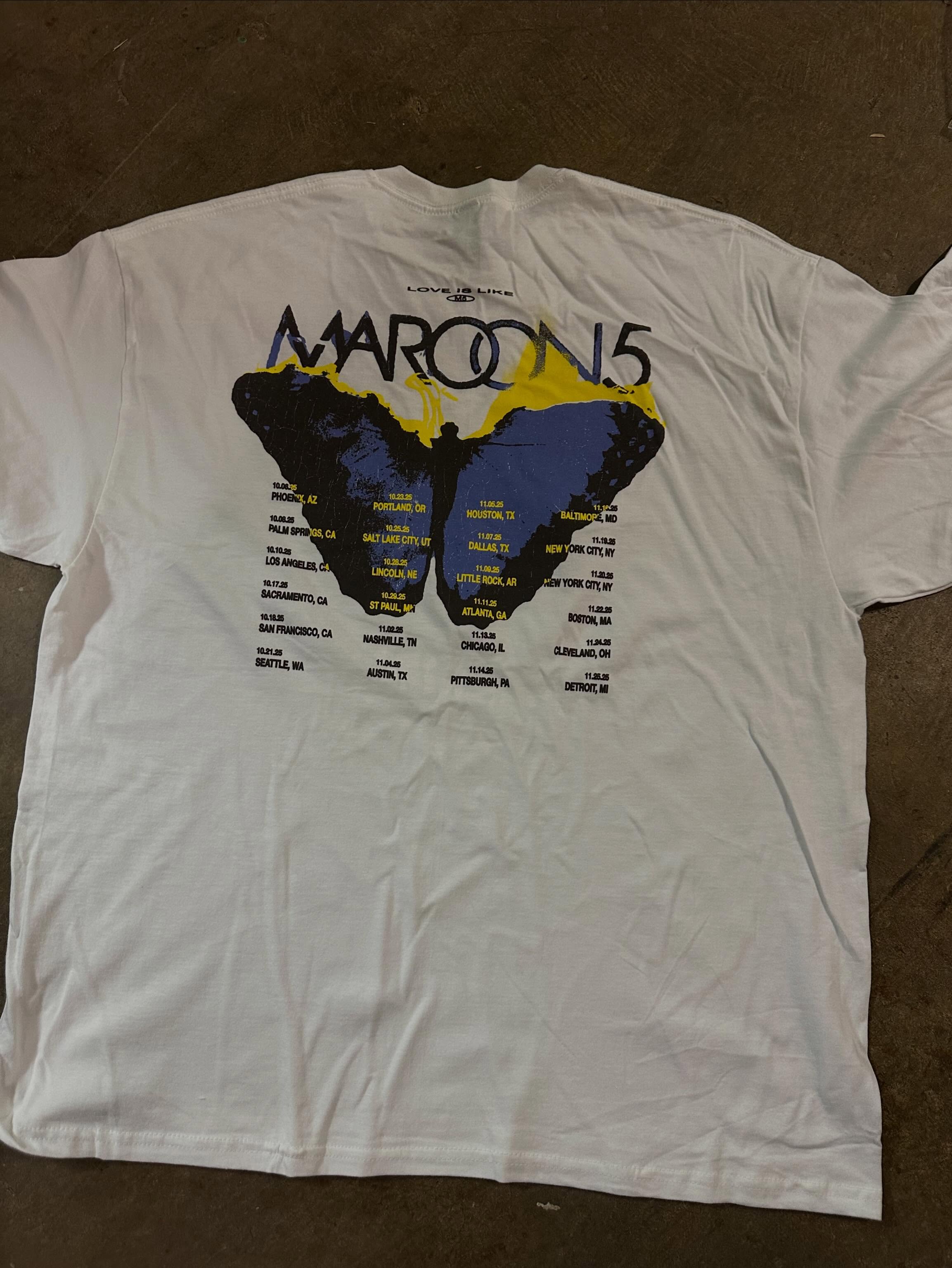 Attention Maroon 5 fans 🚨
Fia’s Fabulous Finds just acquired 2025 Maroon 5 tour merchandise! 🎤🔥
Rare, hard-to-find, and sold-out pieces can now be yours. Whether you’re a longtime fan or collector, these exclusive items won’t last long.
Message Fia today to claim your favorites before they’re gone! 🖤 All sizes! #fabulousfindsbyfia
