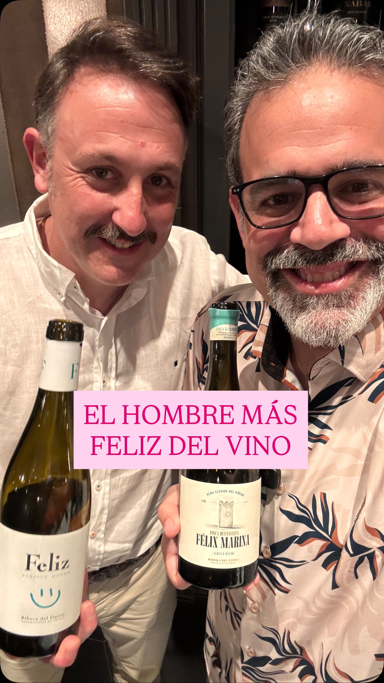 🇪🇸Con mi amigo @felix_marina_gil de @vinofeliz_🫶🏻
¡Que gusto verte en mi tierra amigo, nos vemos pronto en la tuya para @vinoinfluencers! Gracias al @almacendelvino de @bfernandezhnos por las cortesías. Bueno ver a mi querido @winedestinations también, pasado ganador de Vino Influencers y orgullo🇵🇷
#vinoespañol #riberadelduero #vinoinfluencers #albillomayor #puertorico