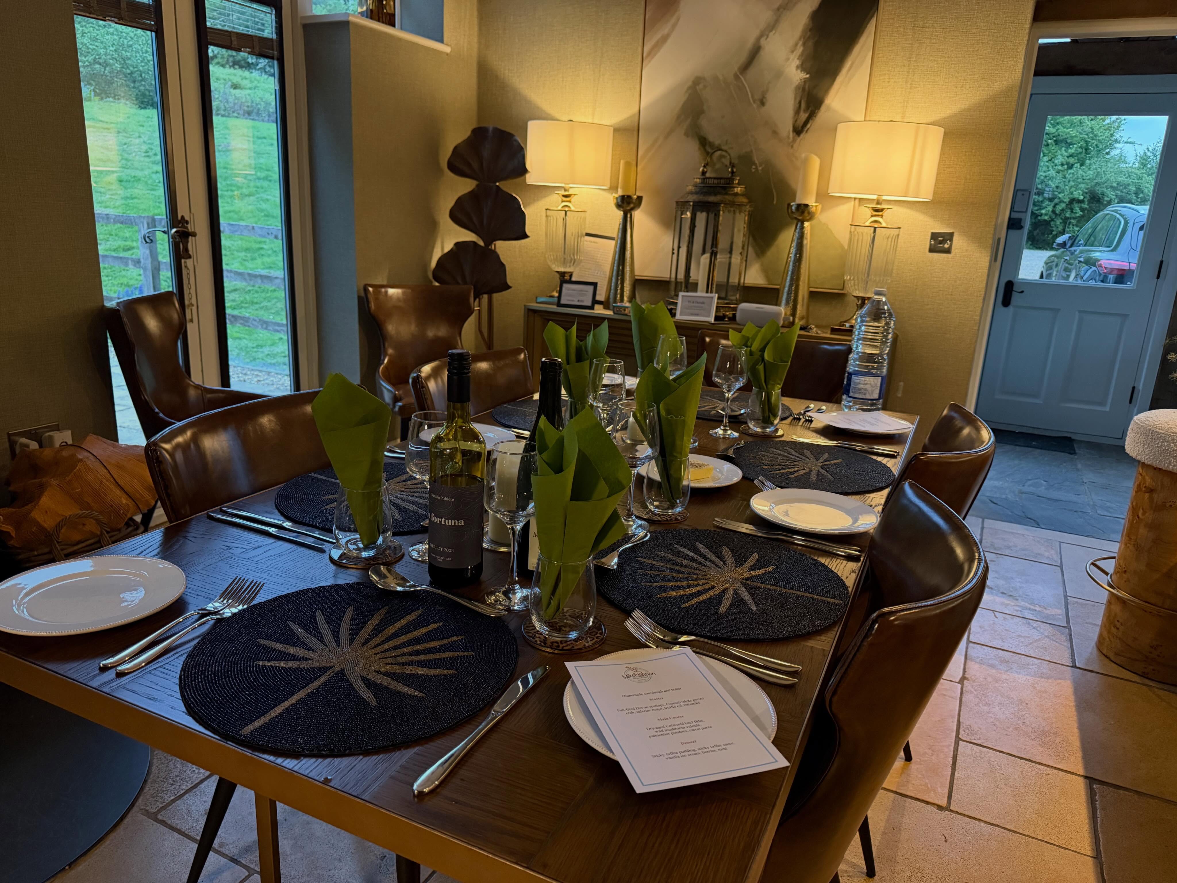@katieralls guess where I was tonight ????? Dinner in the Cotswolds for some lovely 😻 repeat clients. #privatechef #personalchef #cotswolds