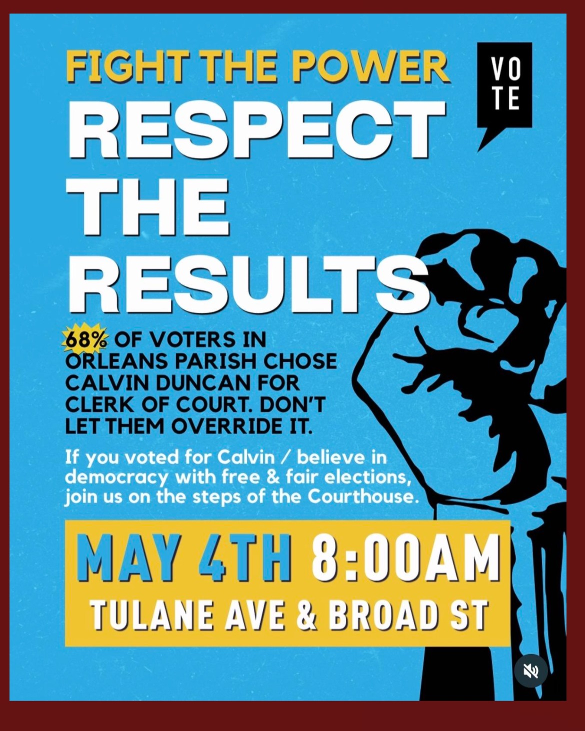 May 4, 2026
#ourvoiceourvote