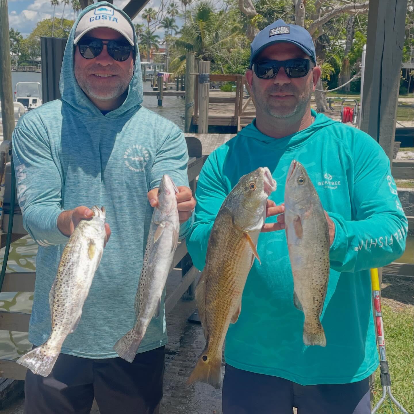 meet me at the #rodandgunclubevergladecity cleaning station. Tarpon season is upon us, come on’ #a2fishingcharters #irtreels #cajuncustomrods #fourhorsementackle